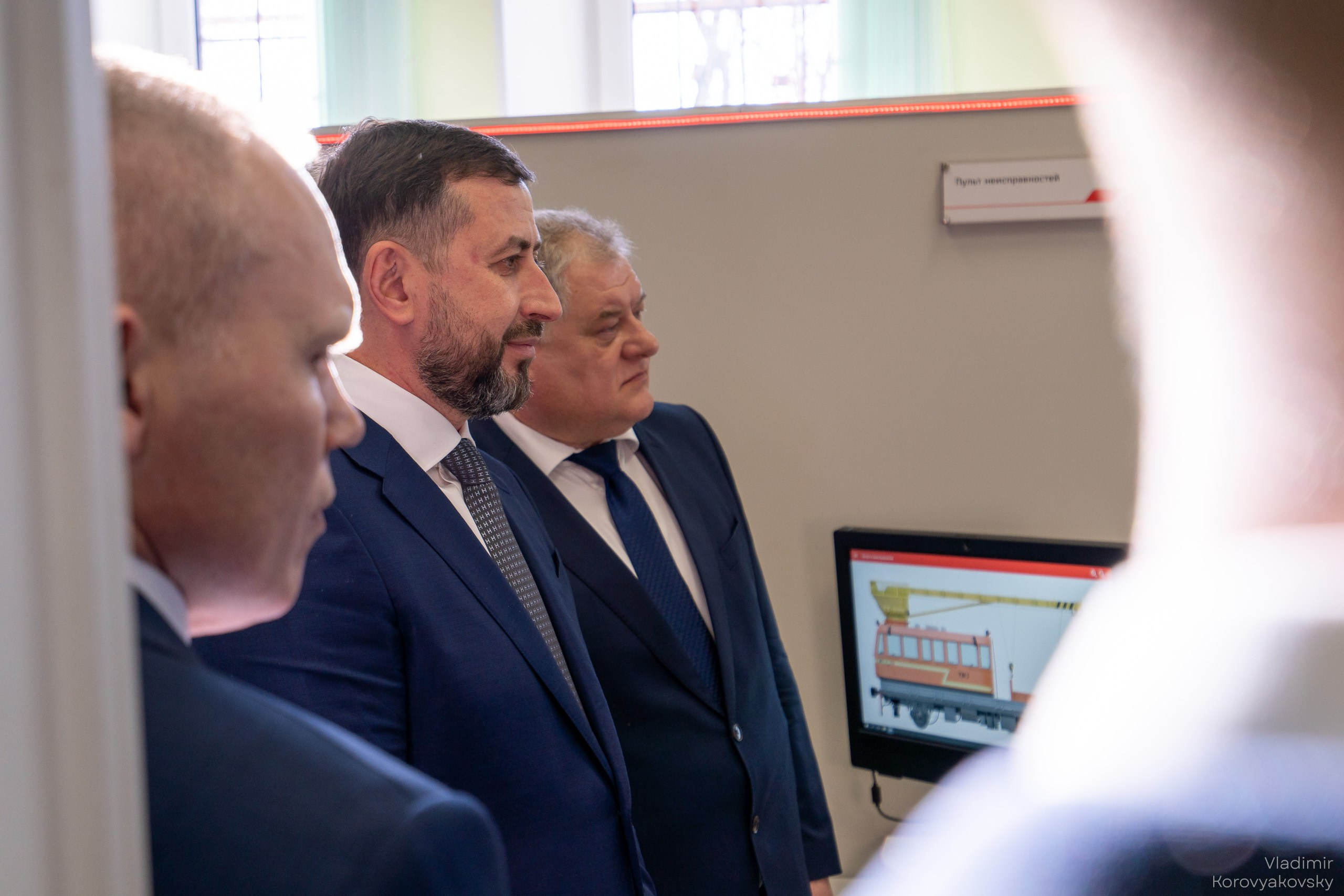 Открытие лабораторий. Фотограф Владимир Коровяковский