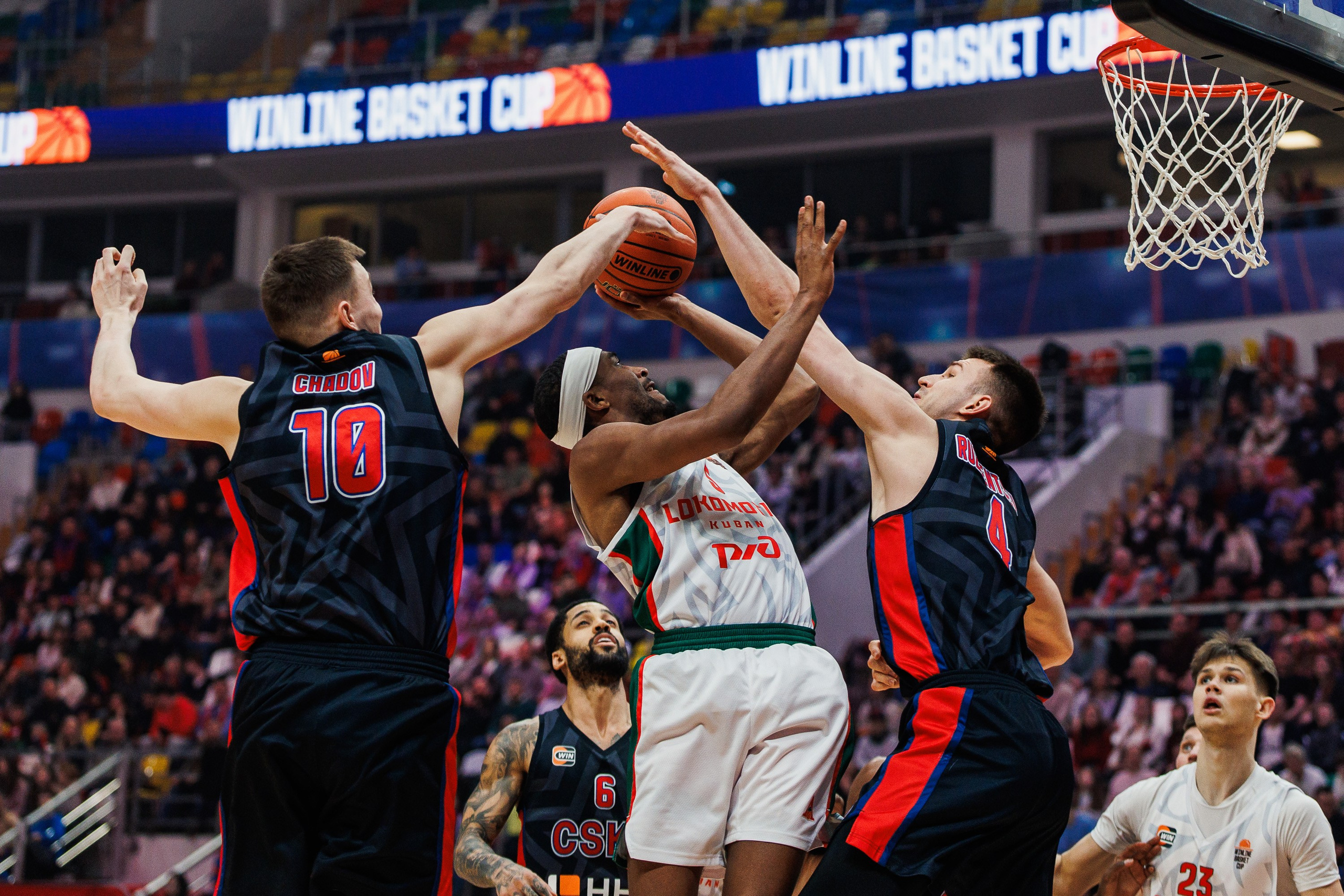 Winline Basket Cup CSKA — Lokomotiv-Luban. Photographer Danil Aykin