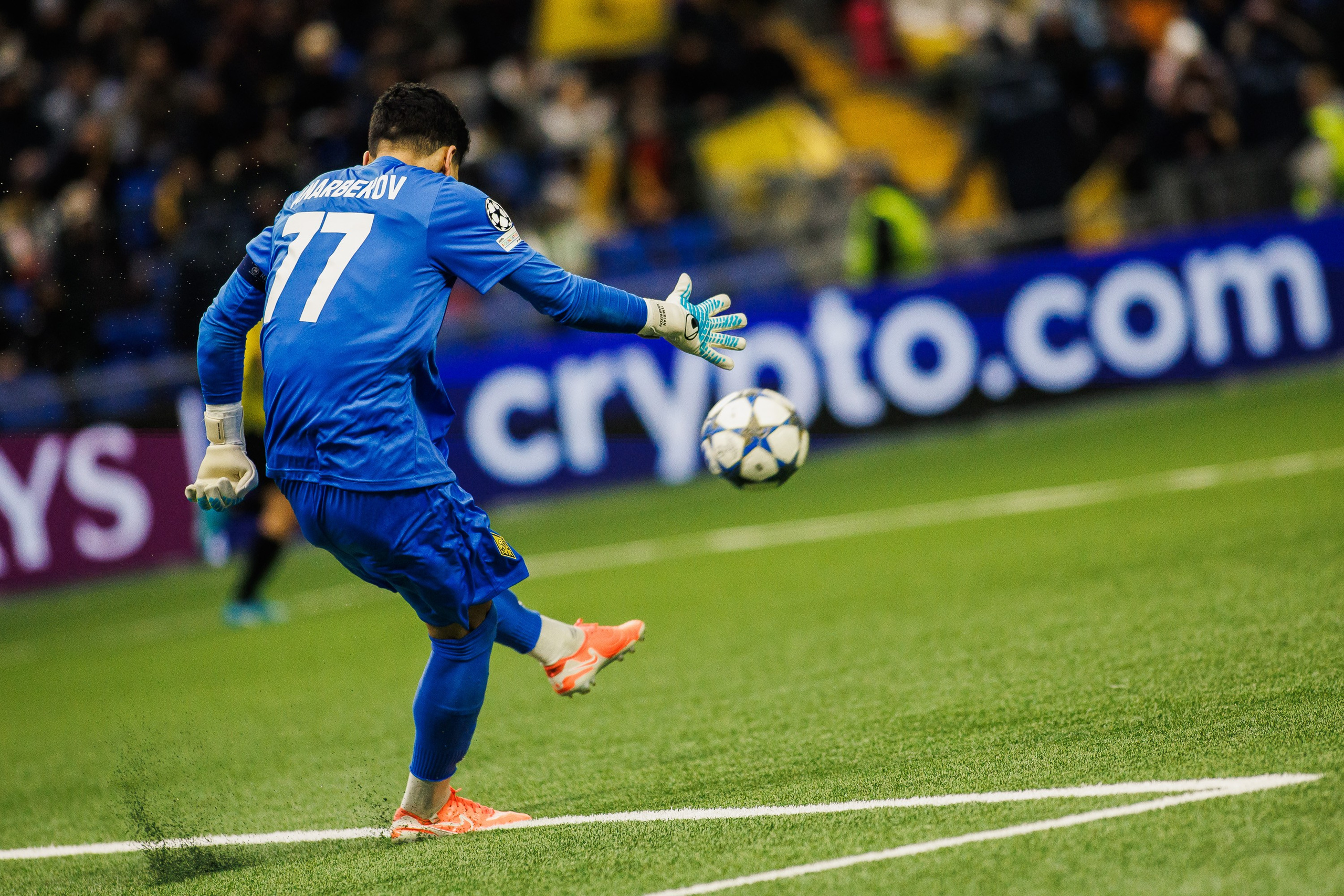 UEFA Champions League 25/26 Kairat — Olympiacos. Photographer Danil Aykin