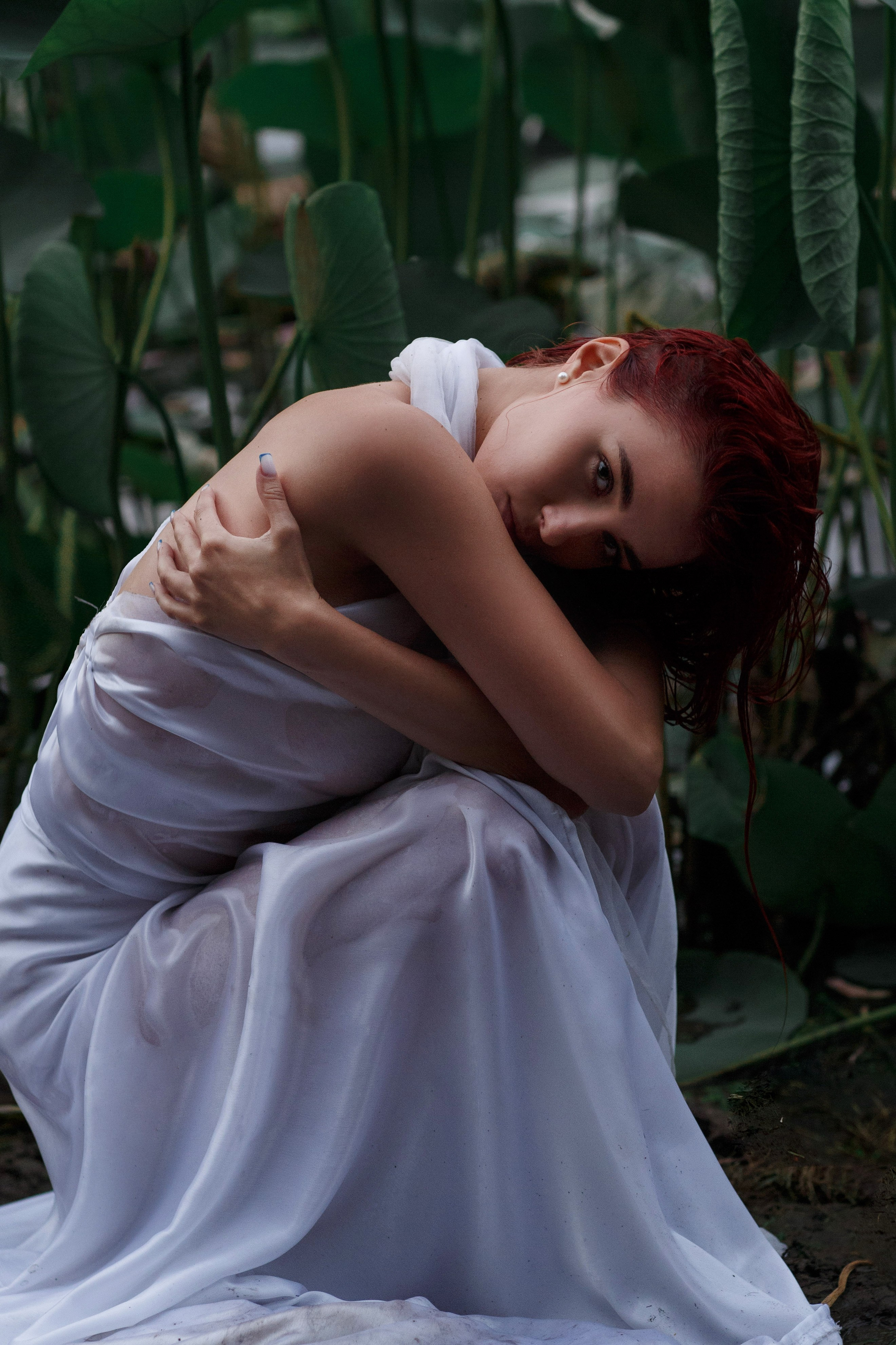 Даша на лотосах. Свадебный, предметный и портретный фотограф в Волгограде