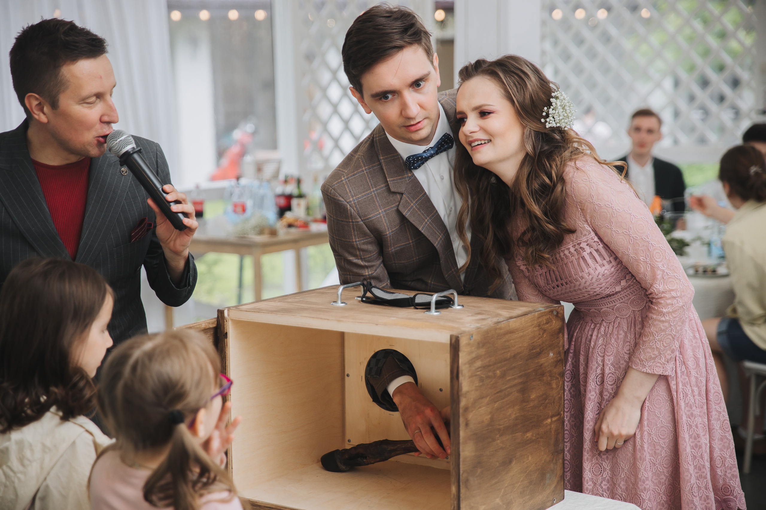 Дима и Оля. Ведущий на свадьбу в Москве Зубков Алексей