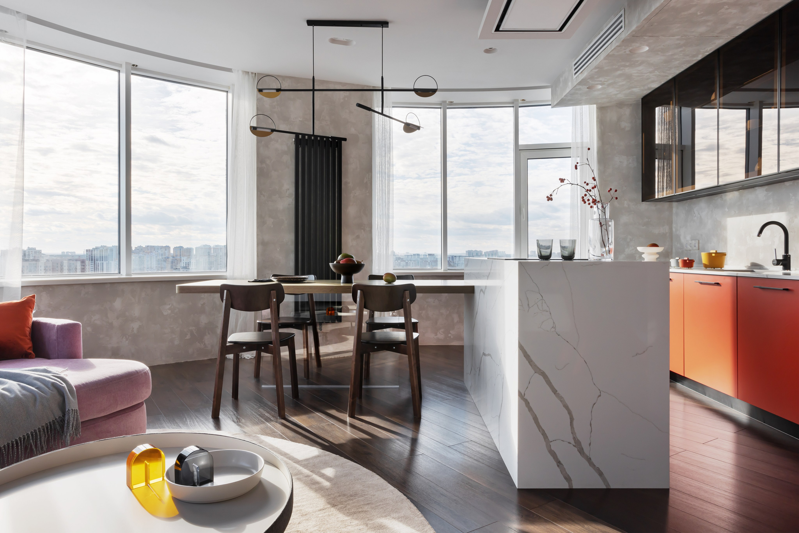 ЖК Чемпион Парк. Архитектор Евгений Швецов. Мебель на заказ