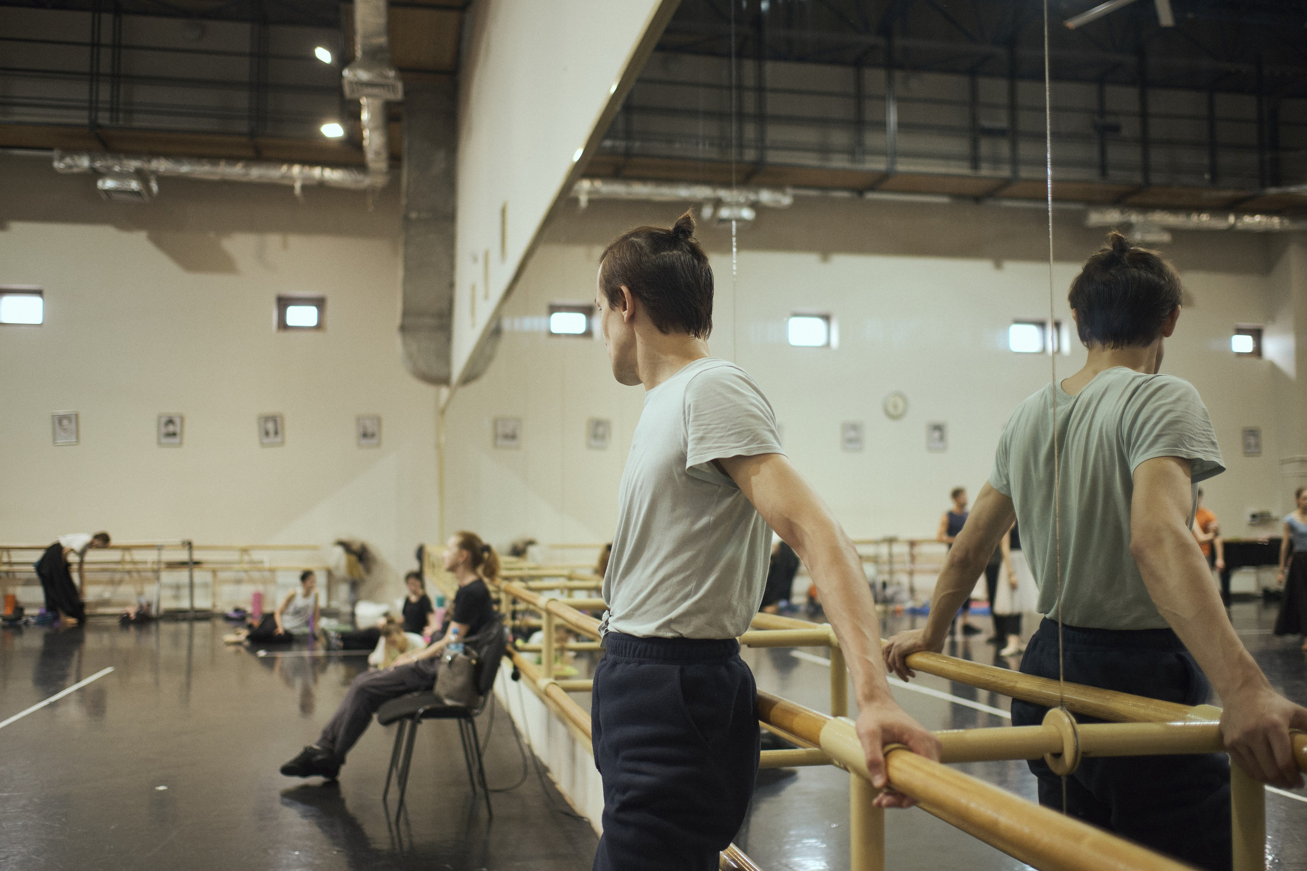 Балетный класс и репетиция артистов балета КТОиБ им. Мусы Джалиля. Barsukov