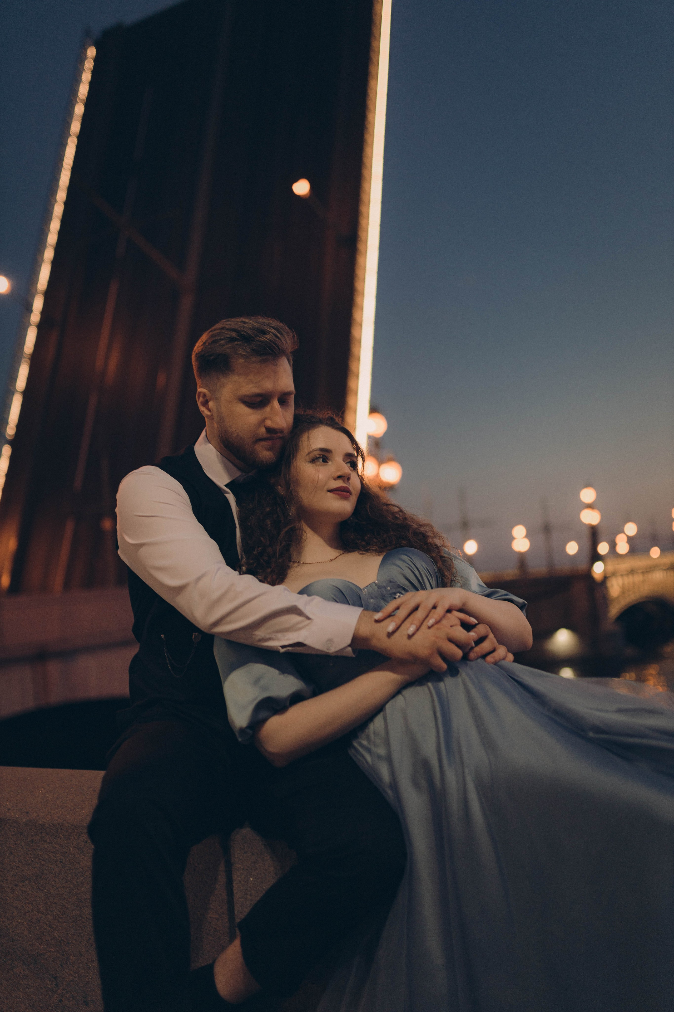 Love story мосты. Фотограф в Санкт-Петербурге Полина