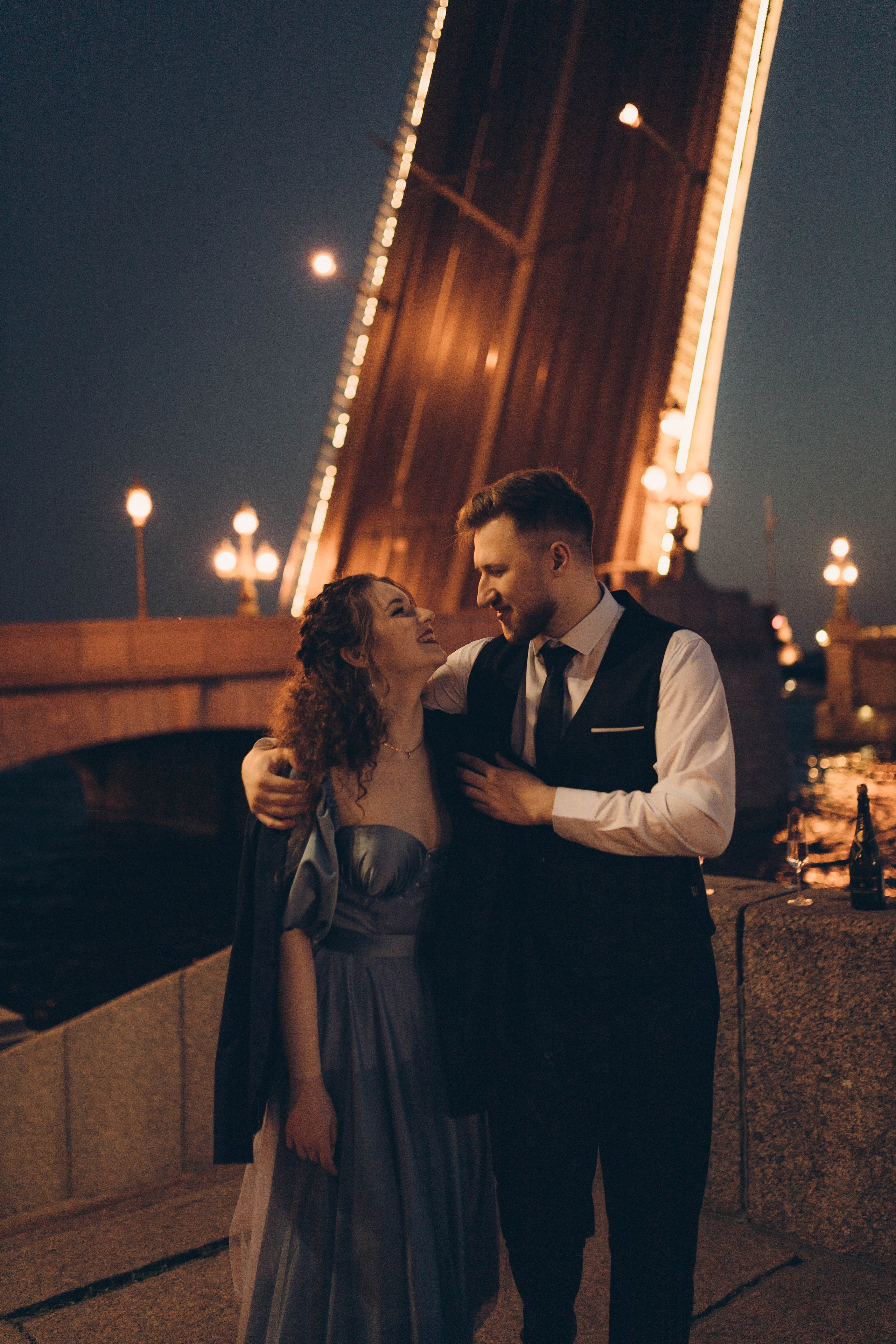 Love story мосты. Фотограф в Санкт-Петербурге Полина