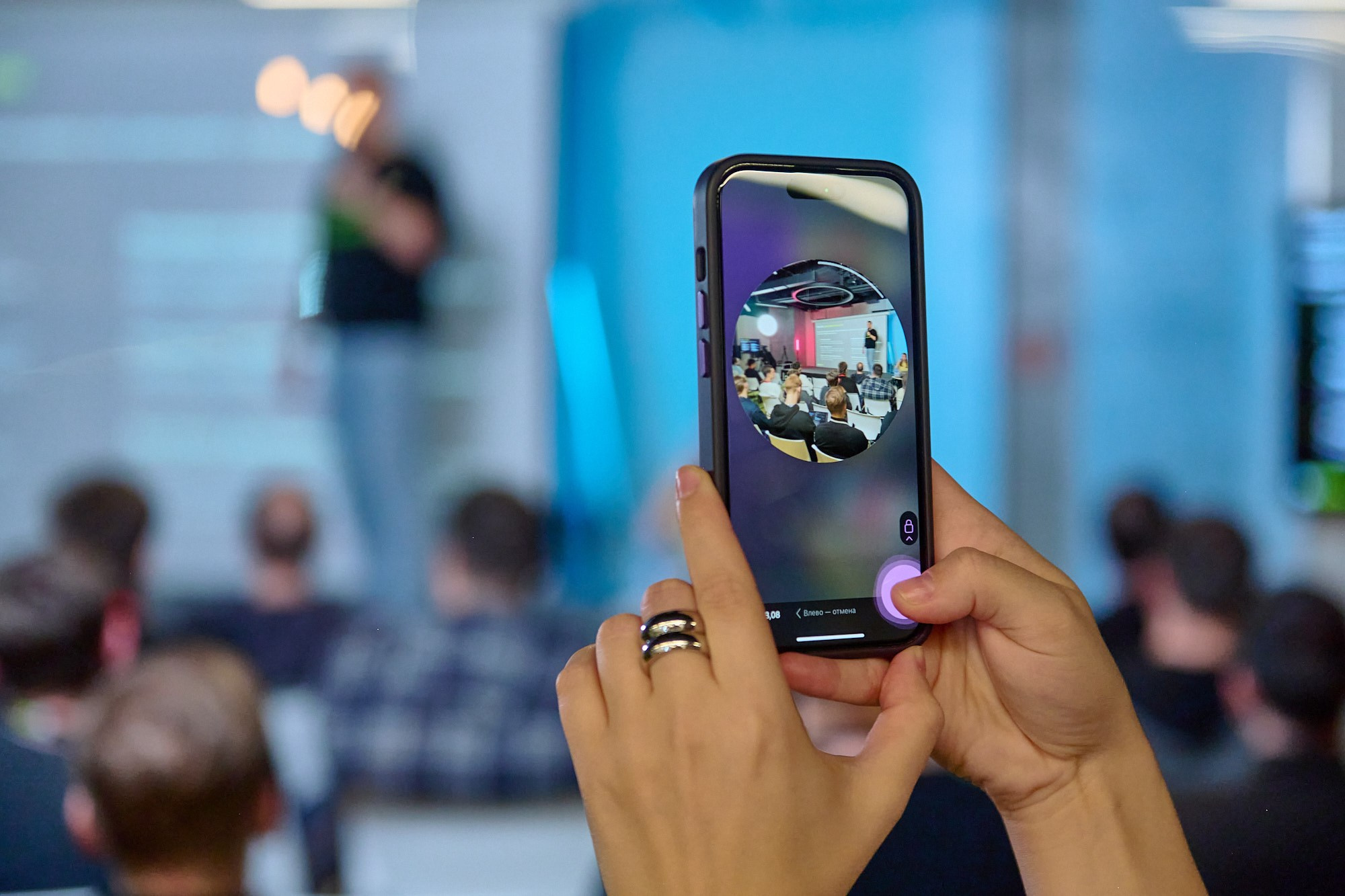 GoLang митап в Lamoda. Репортажный фотограф в Москве Вадим Францев