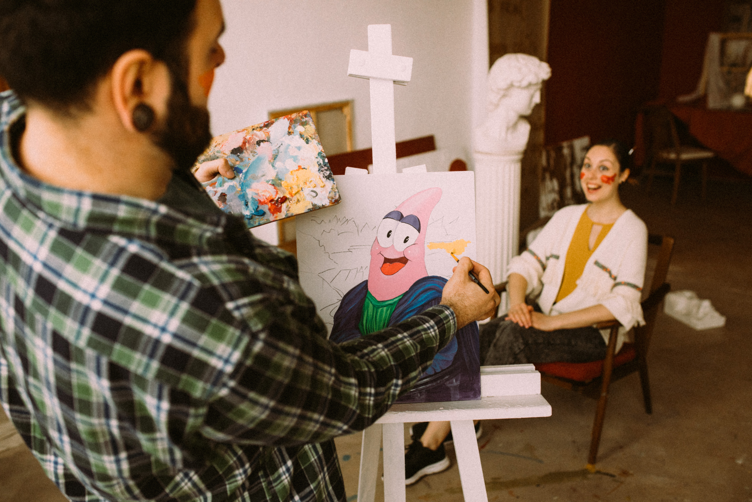 Как мы Патрика рисовали. Свадебный и семейный фотограф в Санкт-Петербурге и Москве