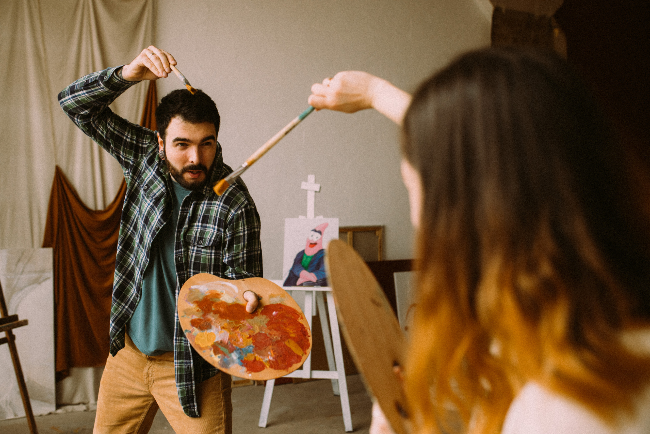 Как мы Патрика рисовали. Свадебный и семейный фотограф в Санкт-Петербурге и Москве