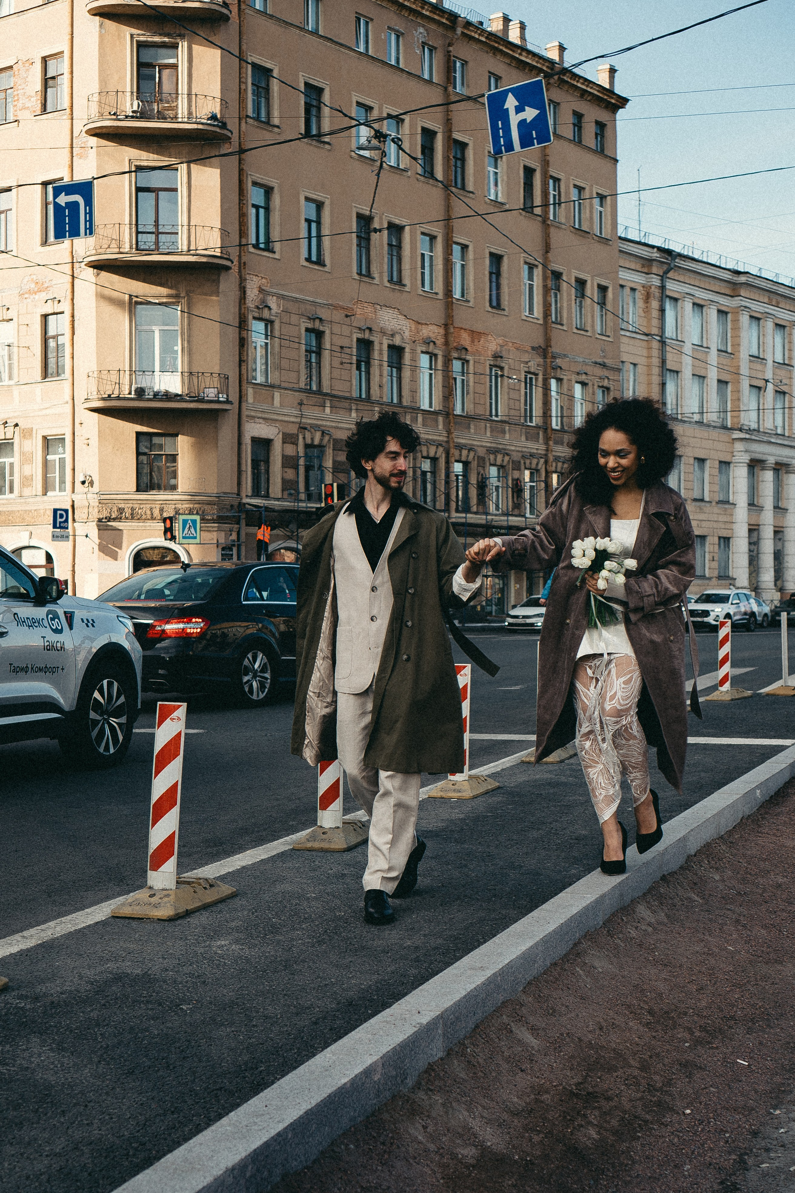 СВАДЕБНАЯ ПРОГУЛКА ПО ПЕТРОГРАДКЕ ВЕСНОЙ. СВАДЕБНАЯ ФОТОСЕССИИЯ НА ПЕТРОГРАДКЕ. Профессиональный фотограф, Санкт-Петербург — Виктория Богомолова