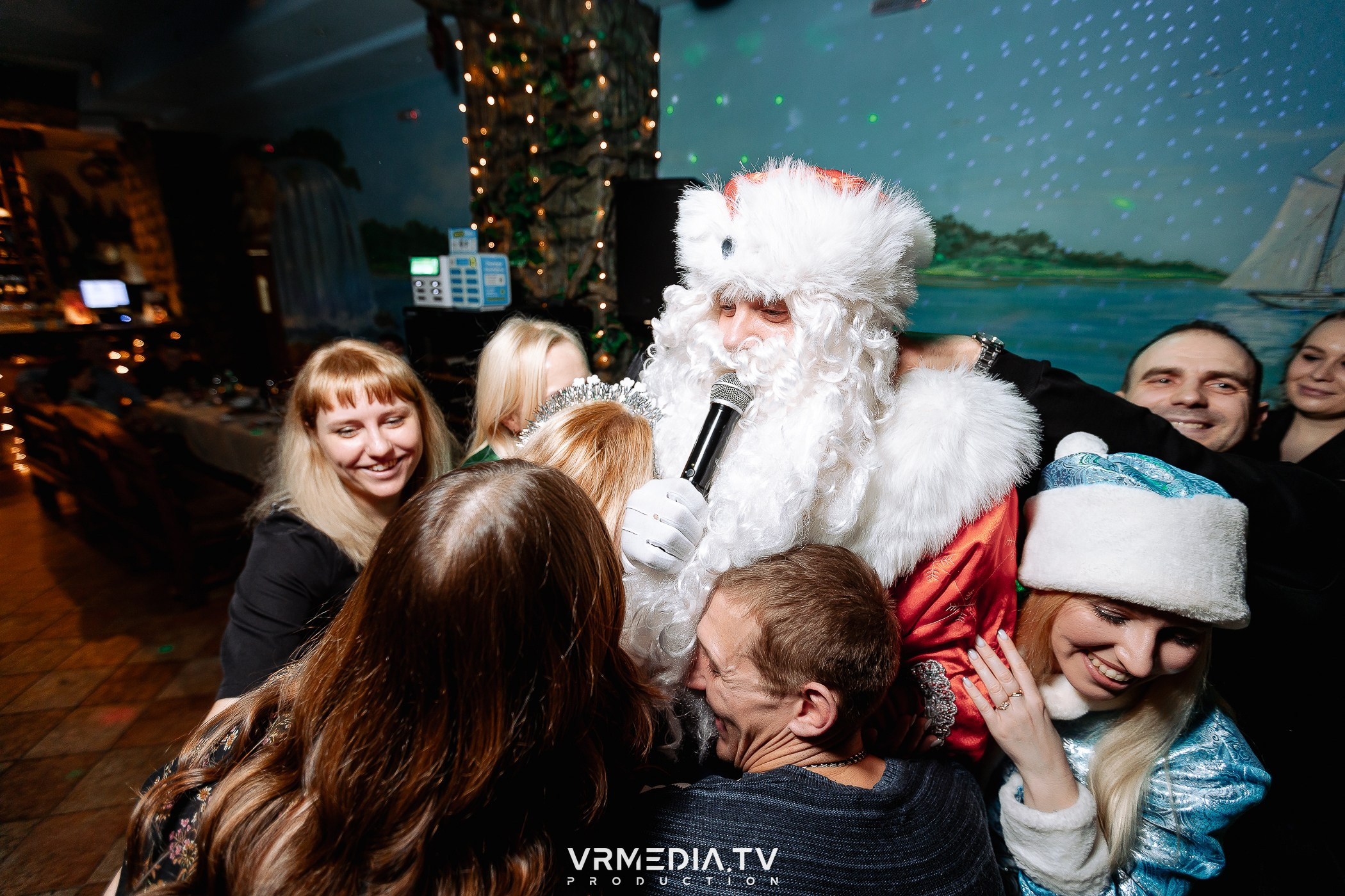 Новогодний вечер в ресторане «Лазурный Берег»