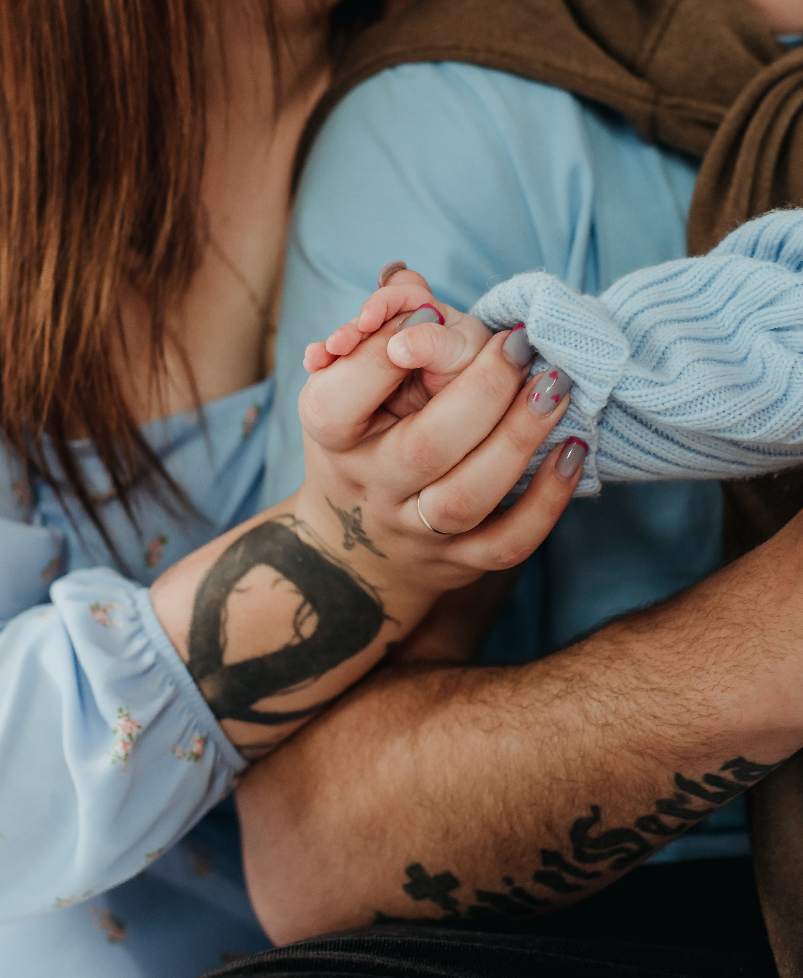 Семейная фотосессия в студии. Свадебный и портретный фотограф lifestyle