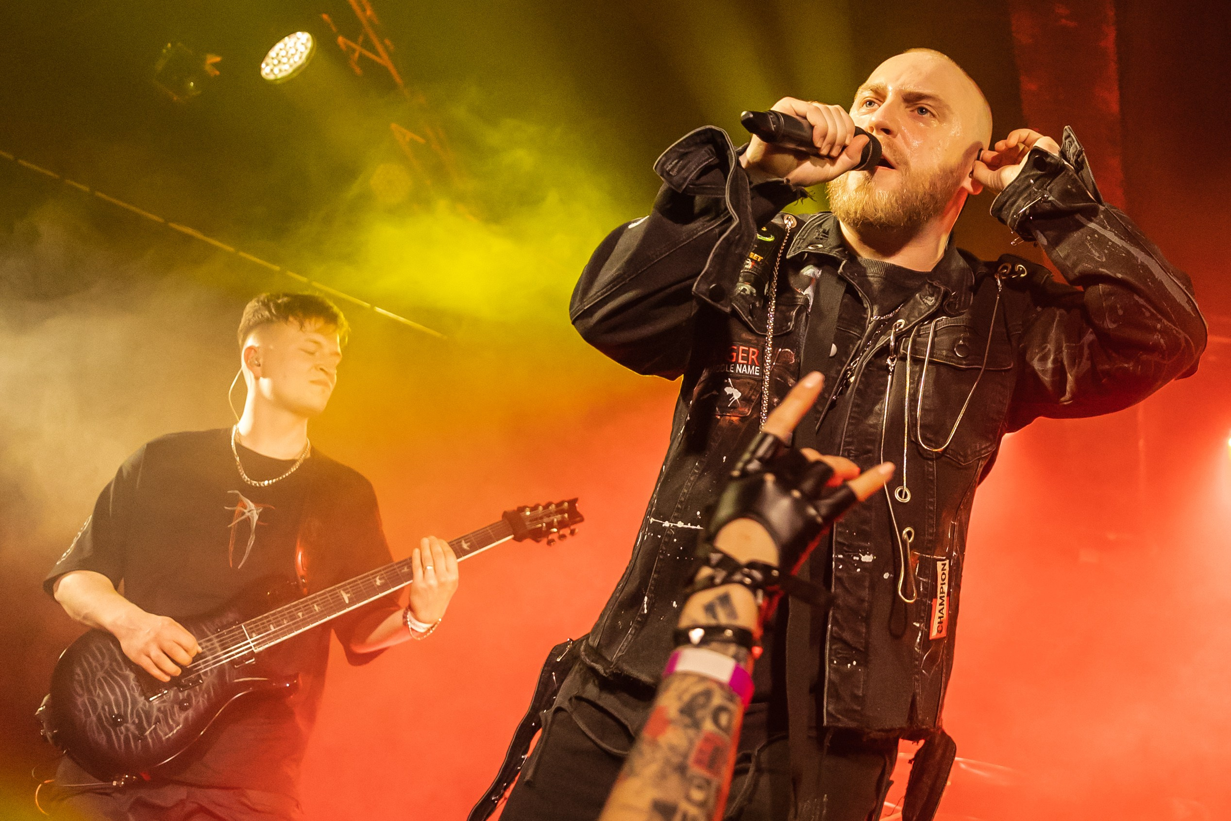 Концерт альтернатив метал группы iOSTRA 30.03.24. Фотограф Владимир Охрименко