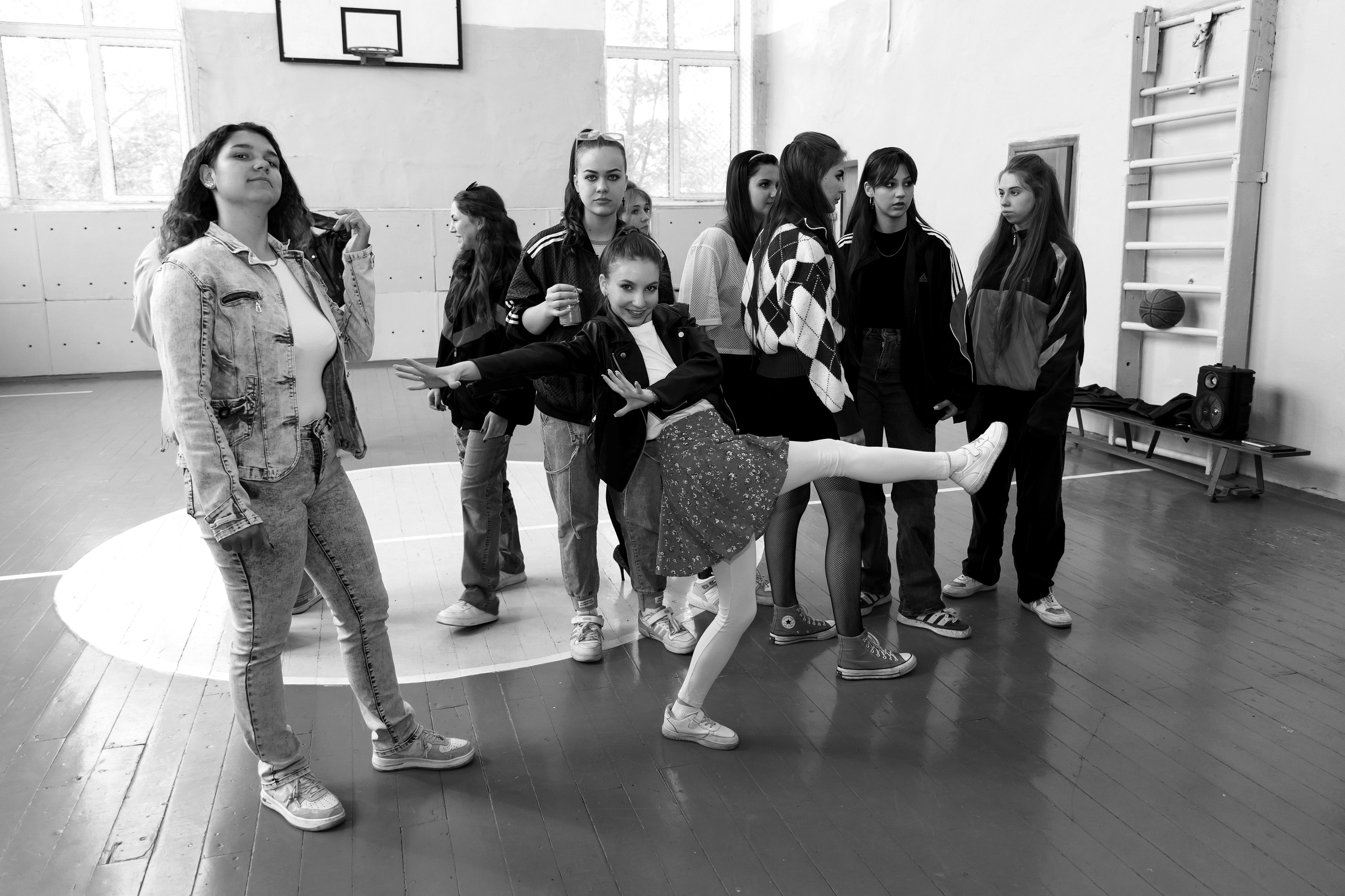 11 класс день не послушания в школе. Фотограф Любовь Корниенко, Примоский край