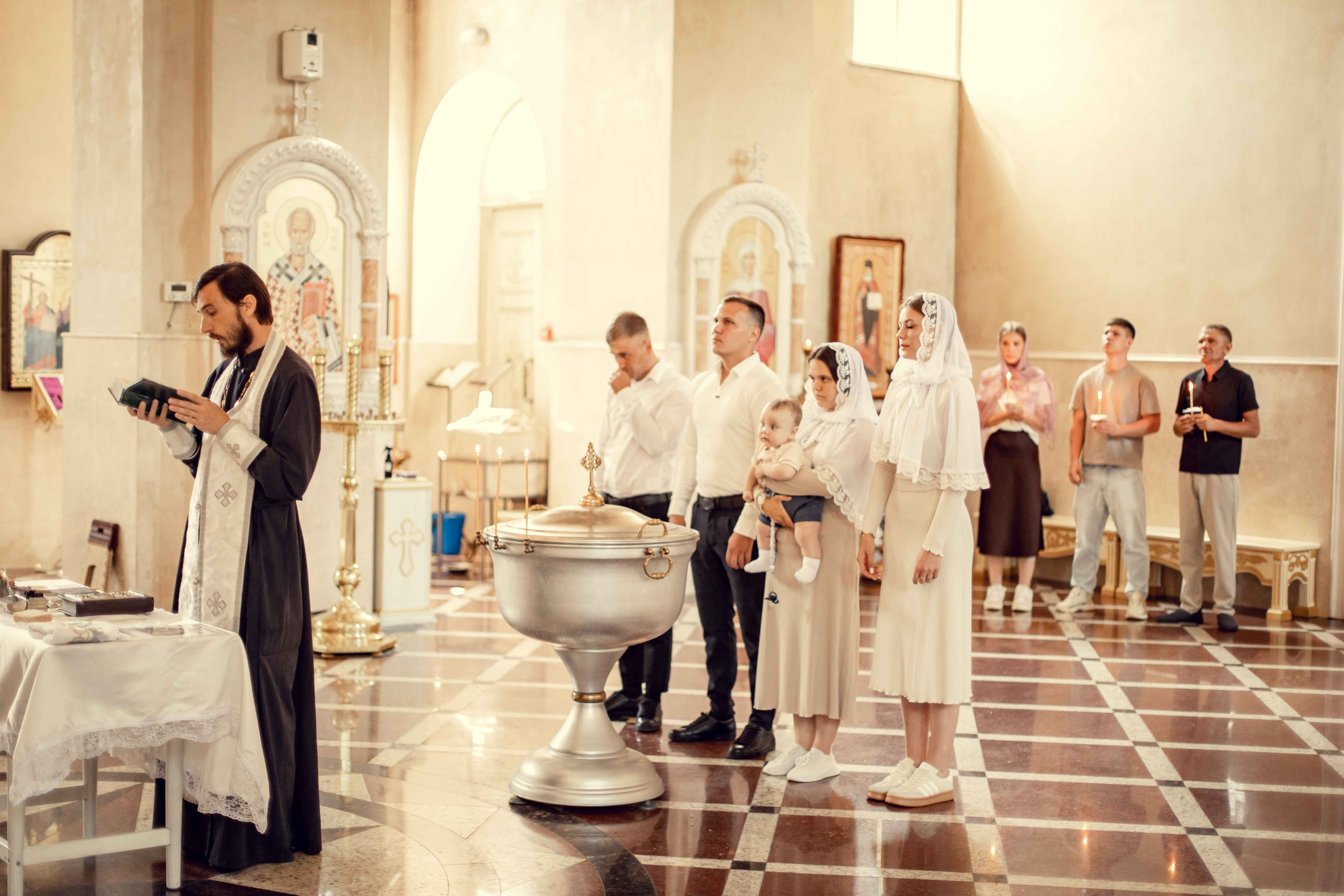 Крещение Виталия. Свадебный фотограф Краснодар Инна Кириенко