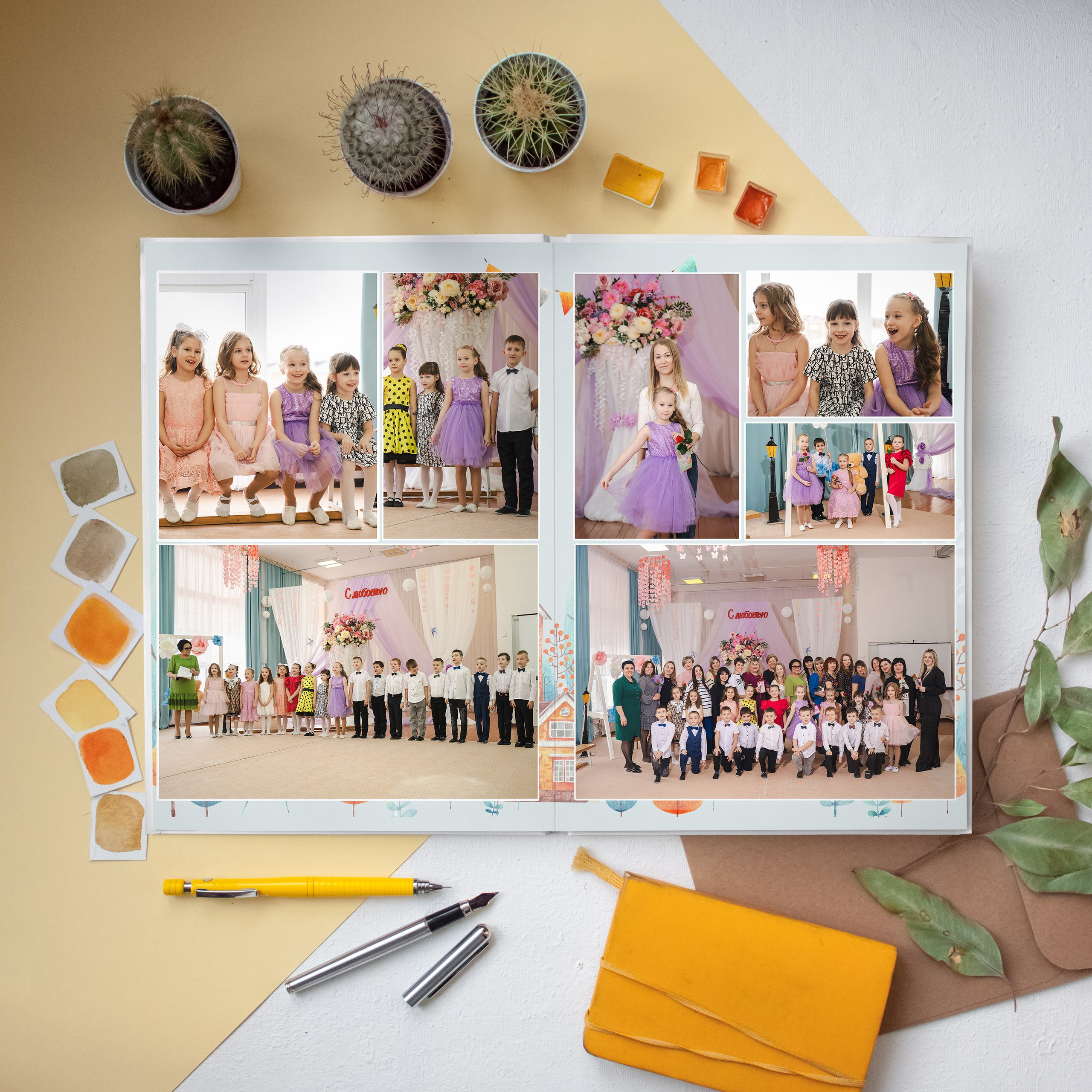 Альбом для детского сада 3 сезона. Фотограф Выпускные альбомы Таганрог Сергей Коробченко
