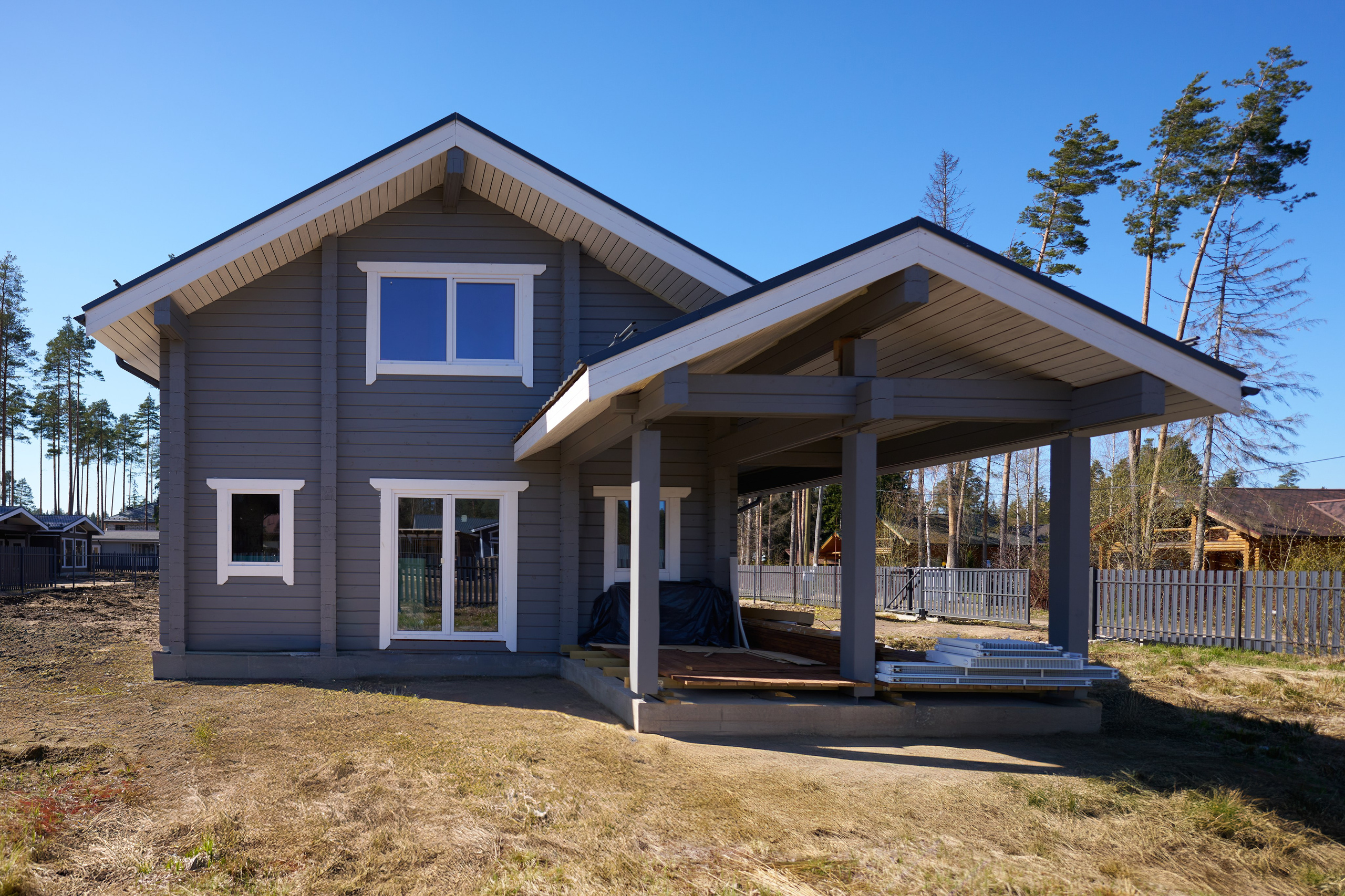 Загородные дома в Рощино — фото обзор, фасады, планировки, коммуникации. Сергей Горшенин — профессиональный фотограф