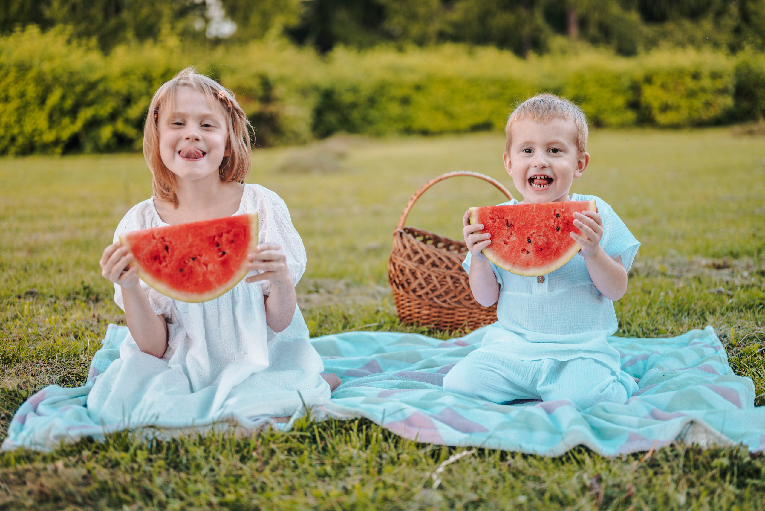 Арбузное настроение. Семейный и детский фотограф Москва