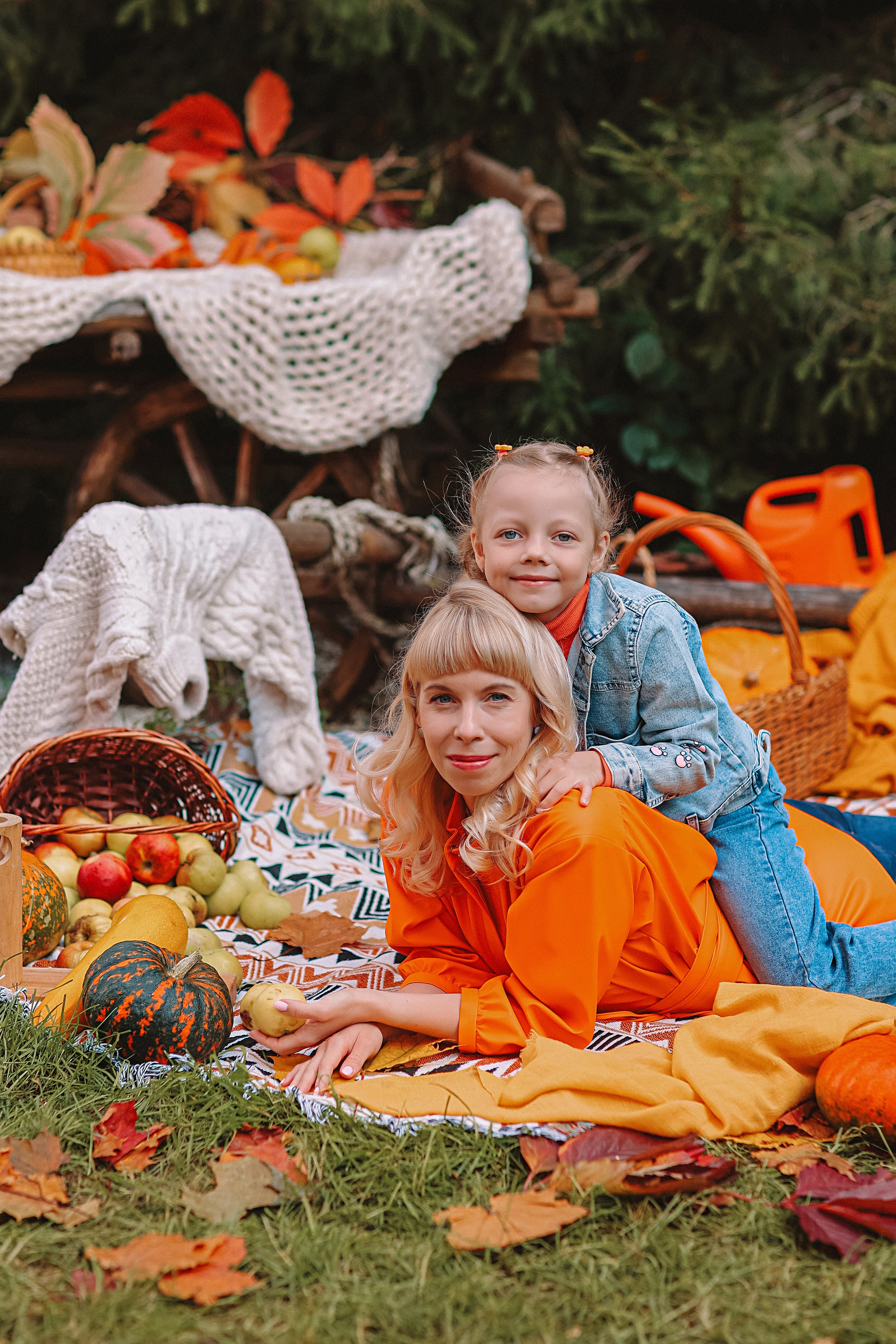 Тыквы. Семейный фотограф Тюмень, фотограф на роды Салмина Мария