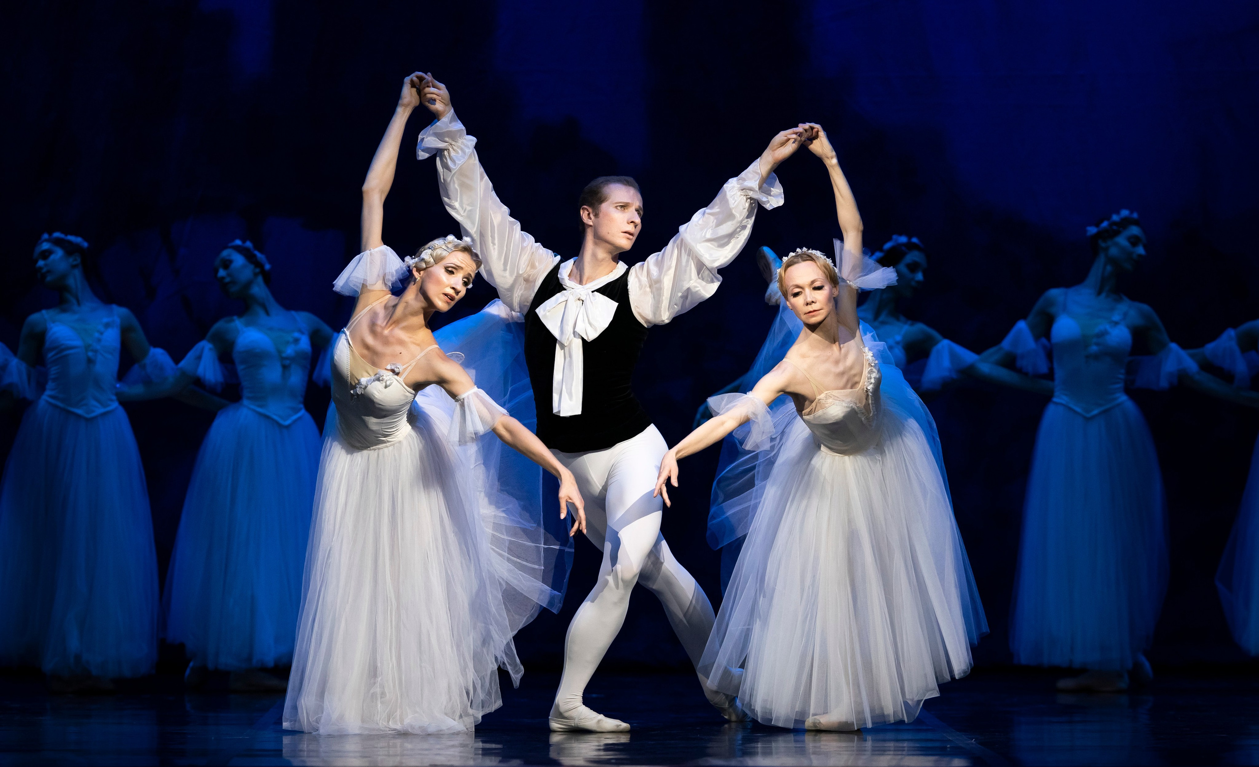 Шопениана театр САЦ для Летних балетных сезонов. Балетный фотограф Москва Майоров Николай