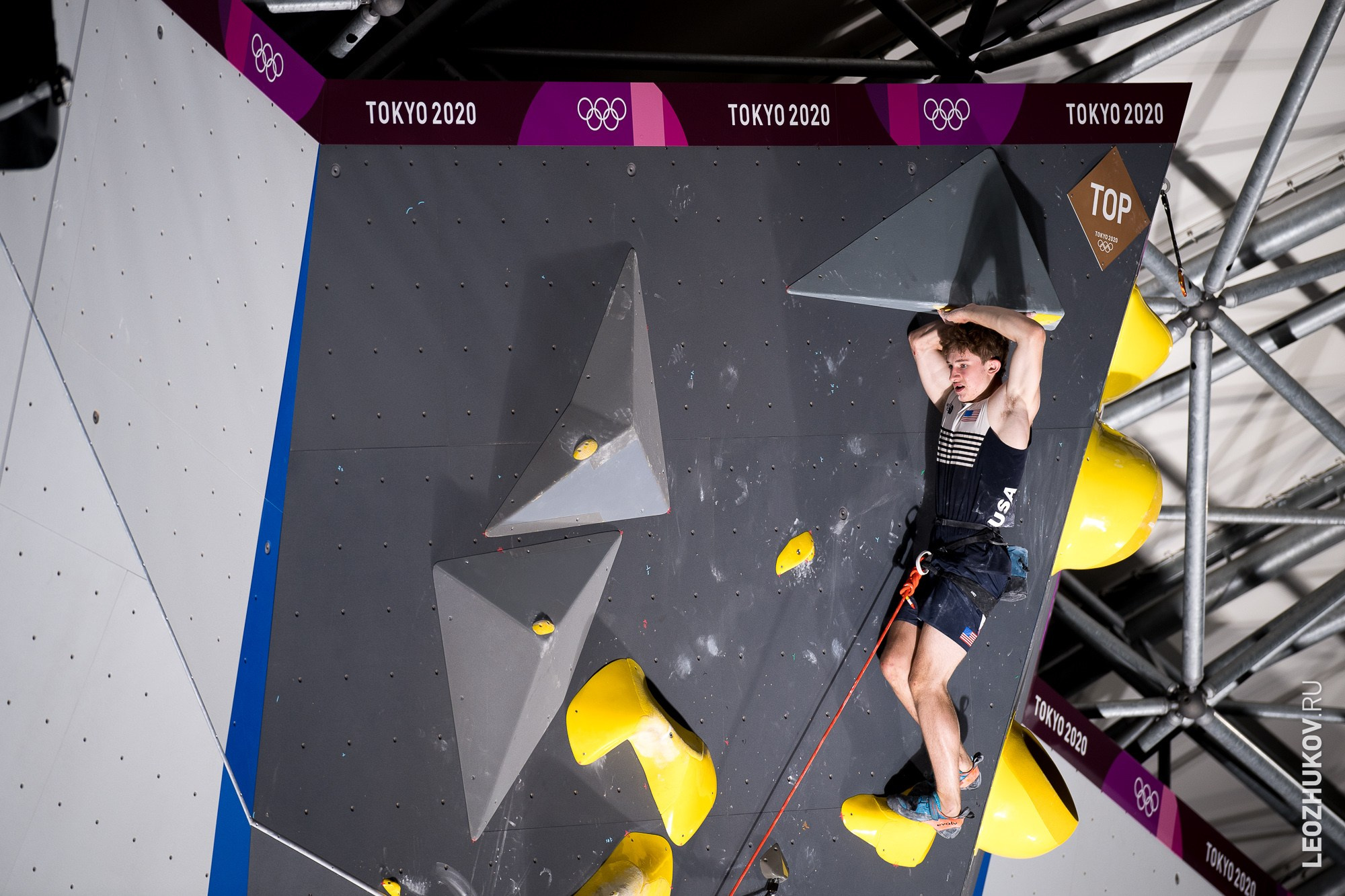 Tokyo-2020 Olympic games. Sports photographer Leonid Zhukov