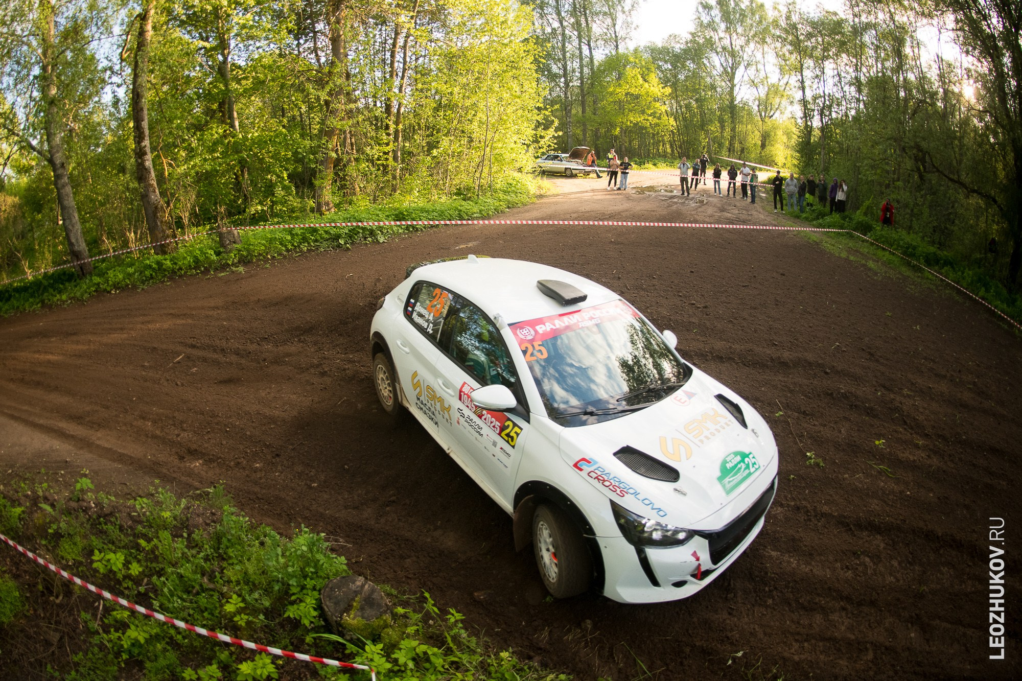 Rally Pushkinskie gory 2025. Sports photographer Leonid Zhukov