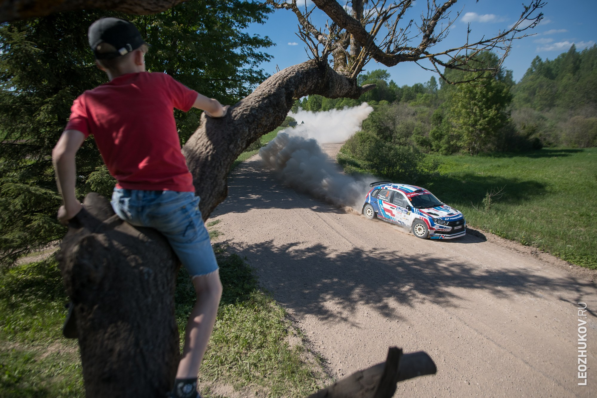 Rally Pskov 2024. Sports photographer Leonid Zhukov