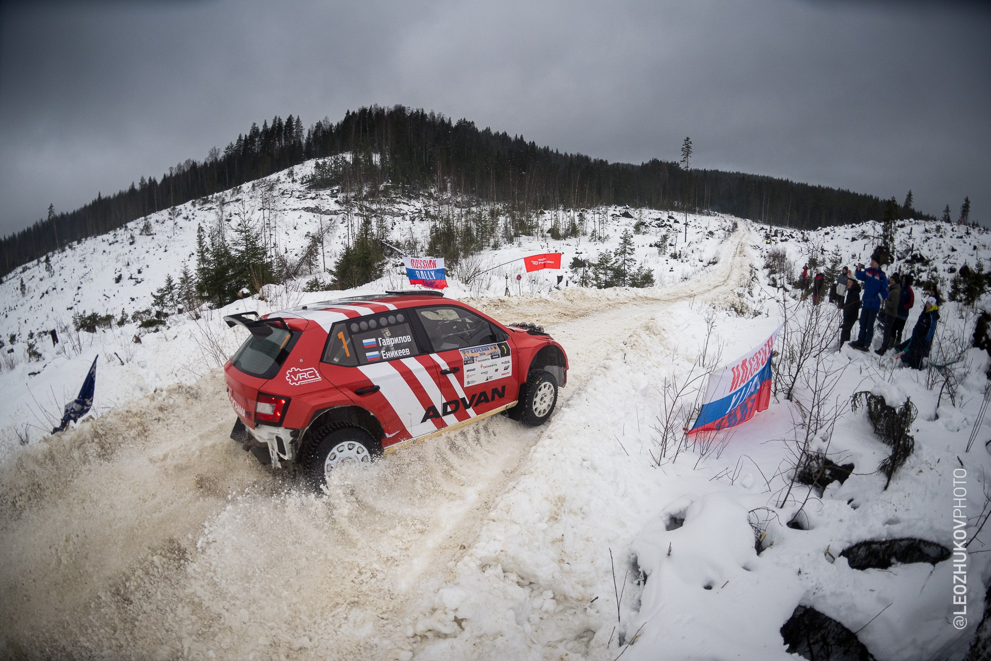 Rally Karelia 2026. Sports photographer Leonid Zhukov