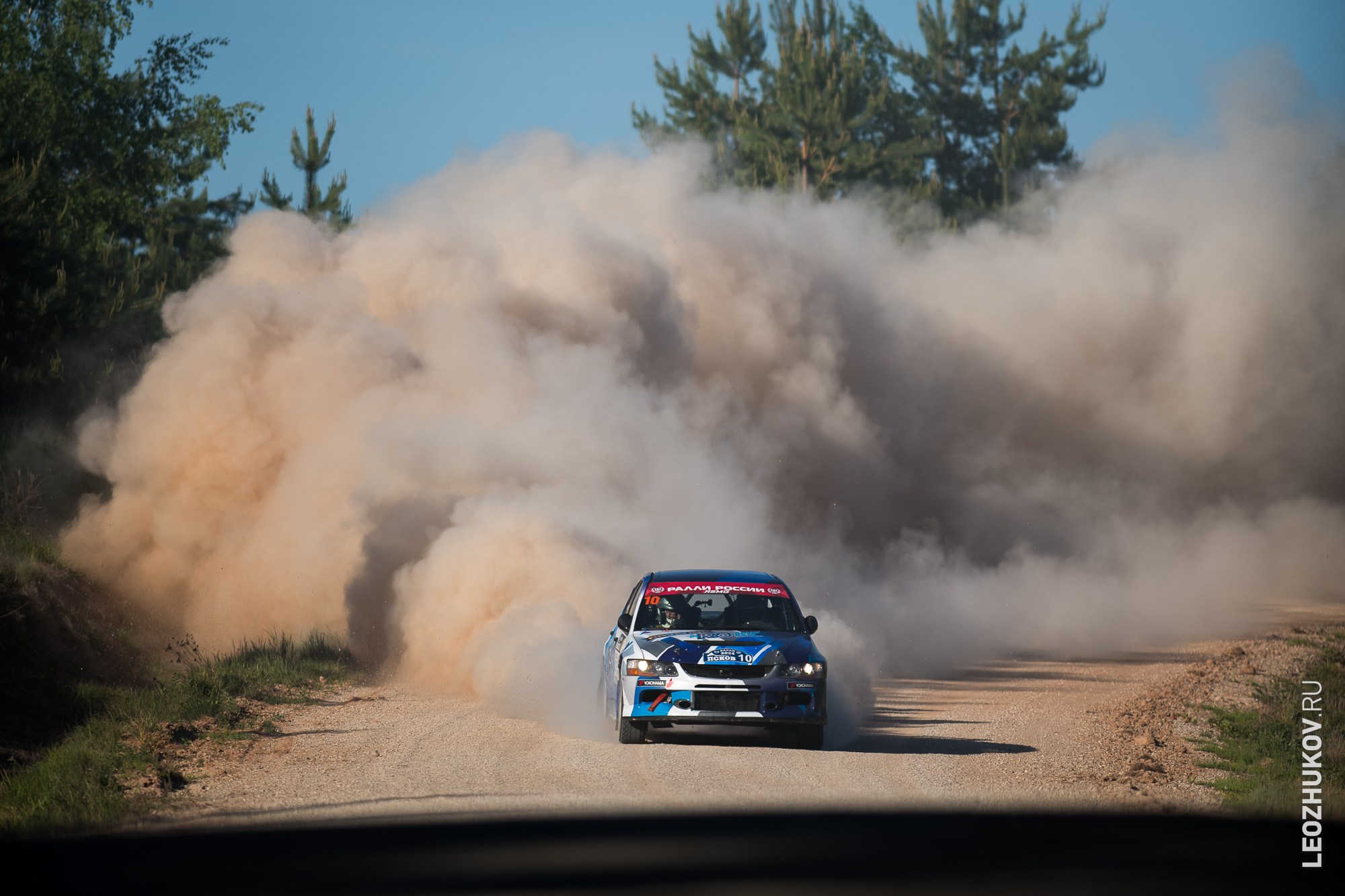 Rally Pskov 2024. Sports photographer Leonid Zhukov