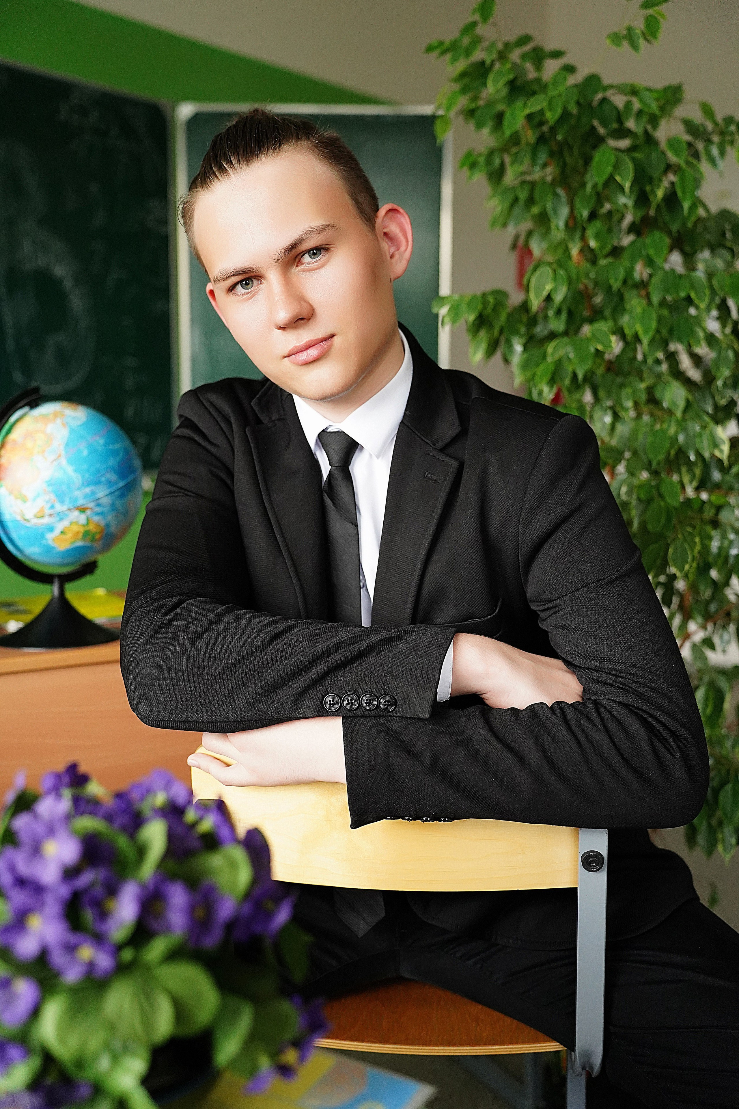 9"В». Выпуск 2024. Фотограф Юлия Паськова, город Бирюч