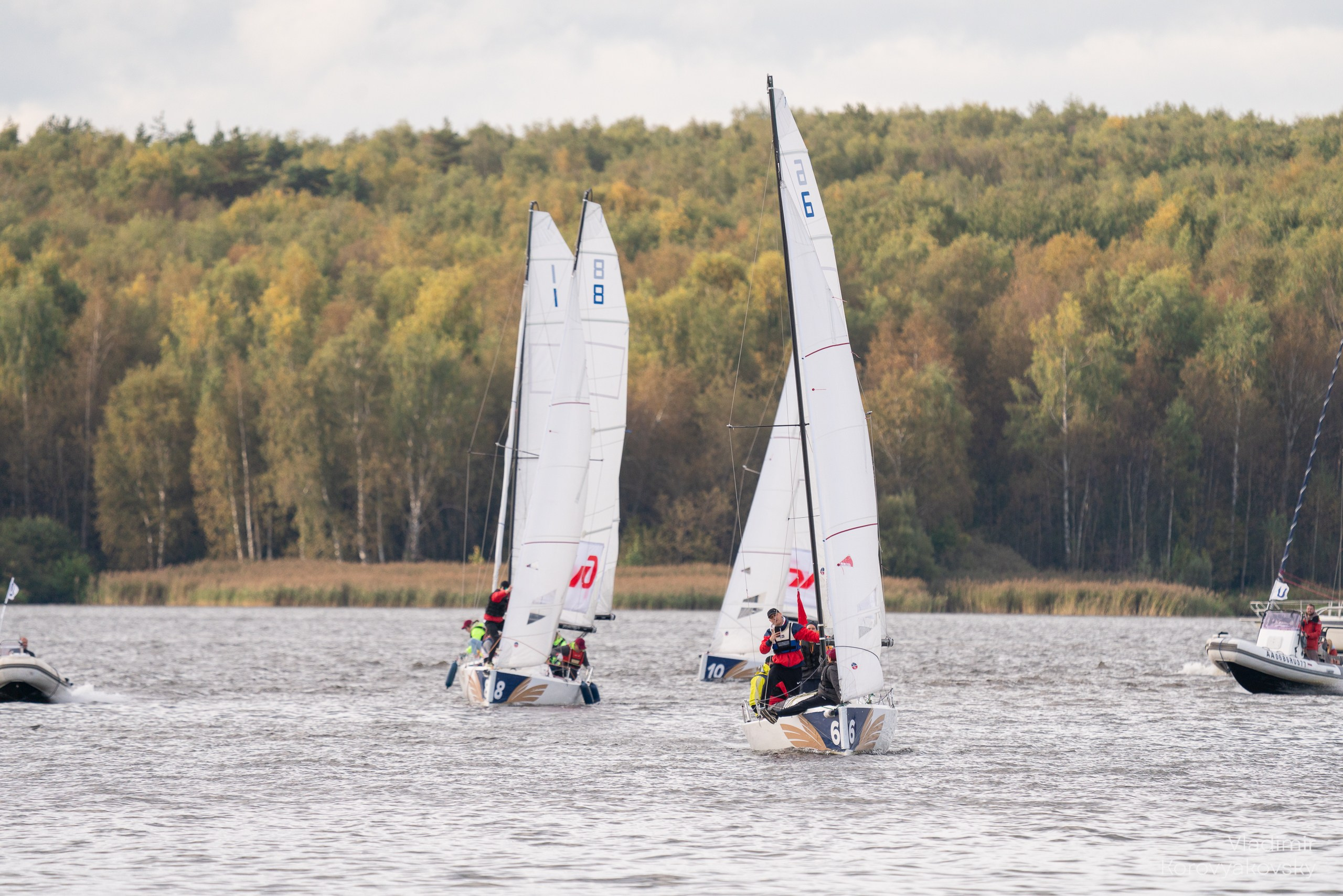 Кубок АОА «РЖД» по парусным видам спорта. Фотограф Владимир Коровяковский