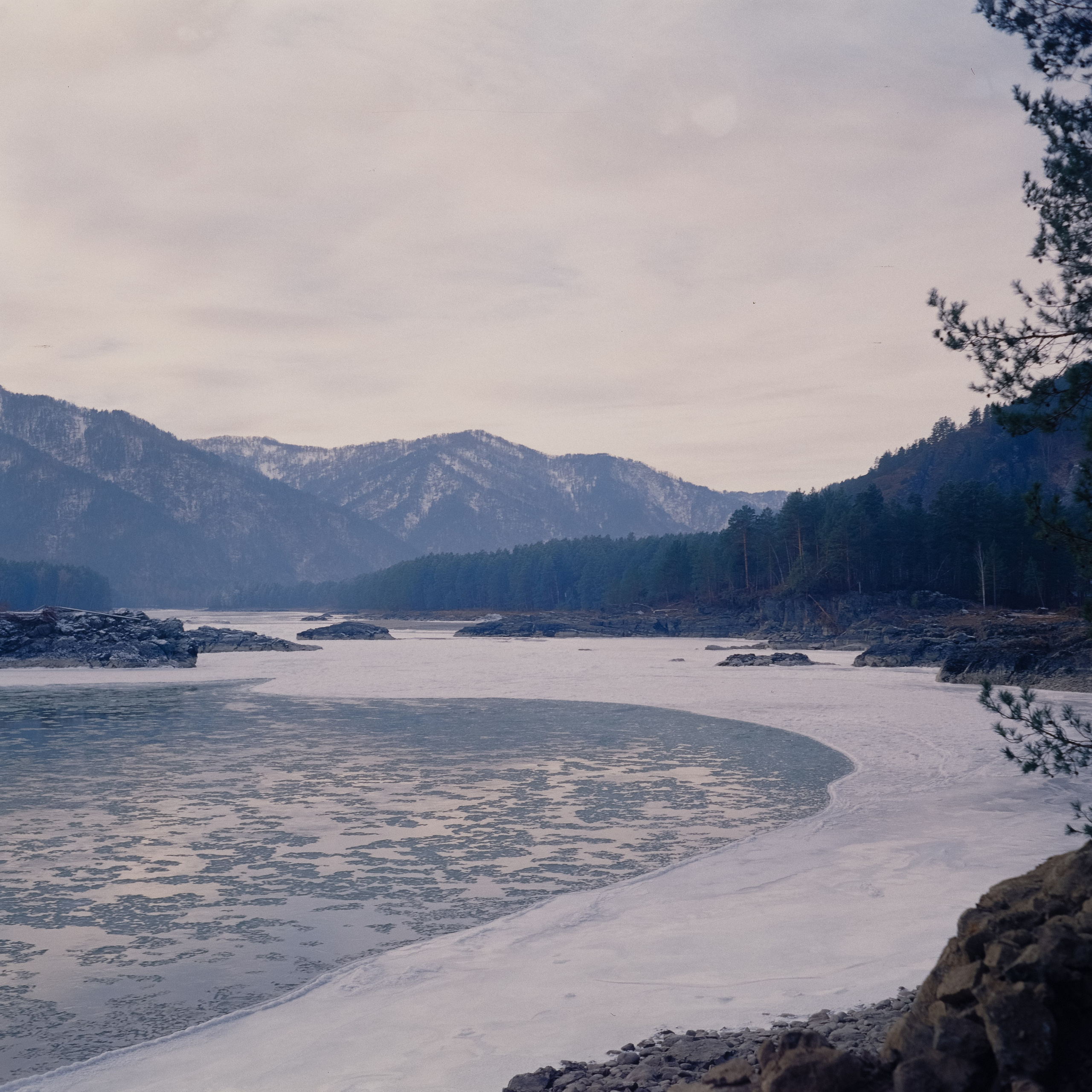База Сила Алтая / 16 декабря 2023 года (-18℃)  / Kodak Ektachrome 100V