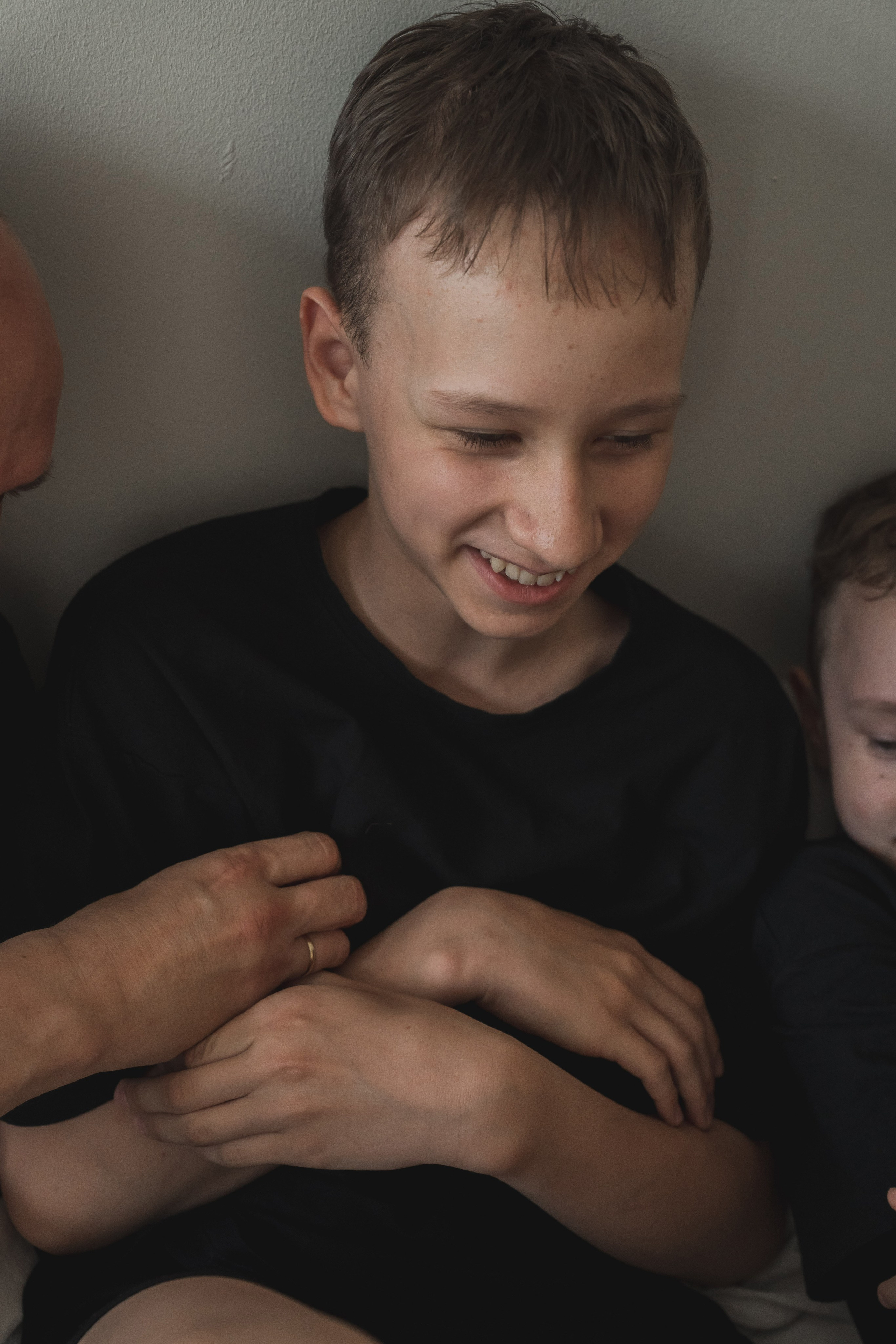 Семейная фотосессия в студии «Когда вместе». Семейный фотограф Екатеринбург Татьяна Девятых