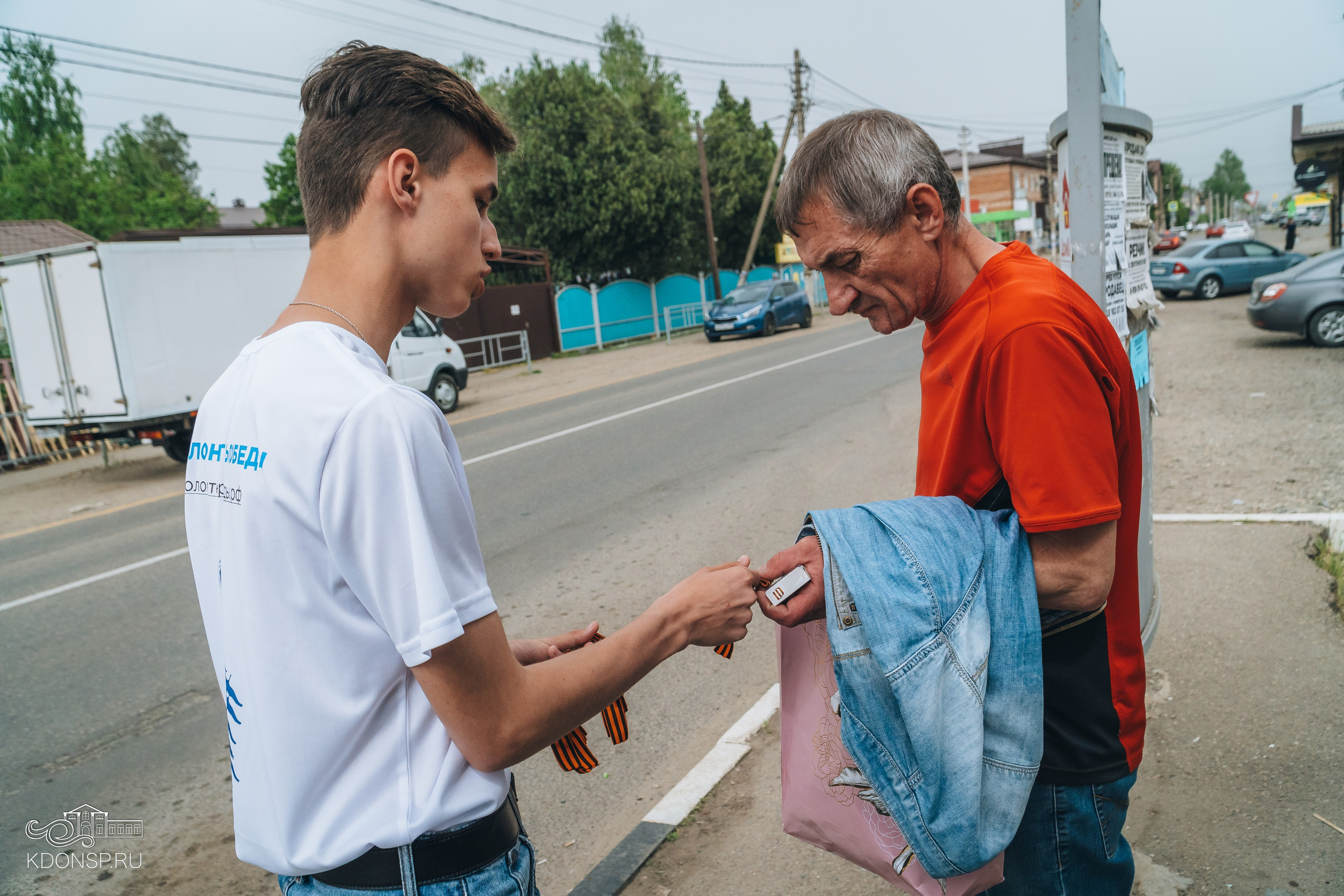 «Георгиевская ленточка». Новотитаровский Дом культуры