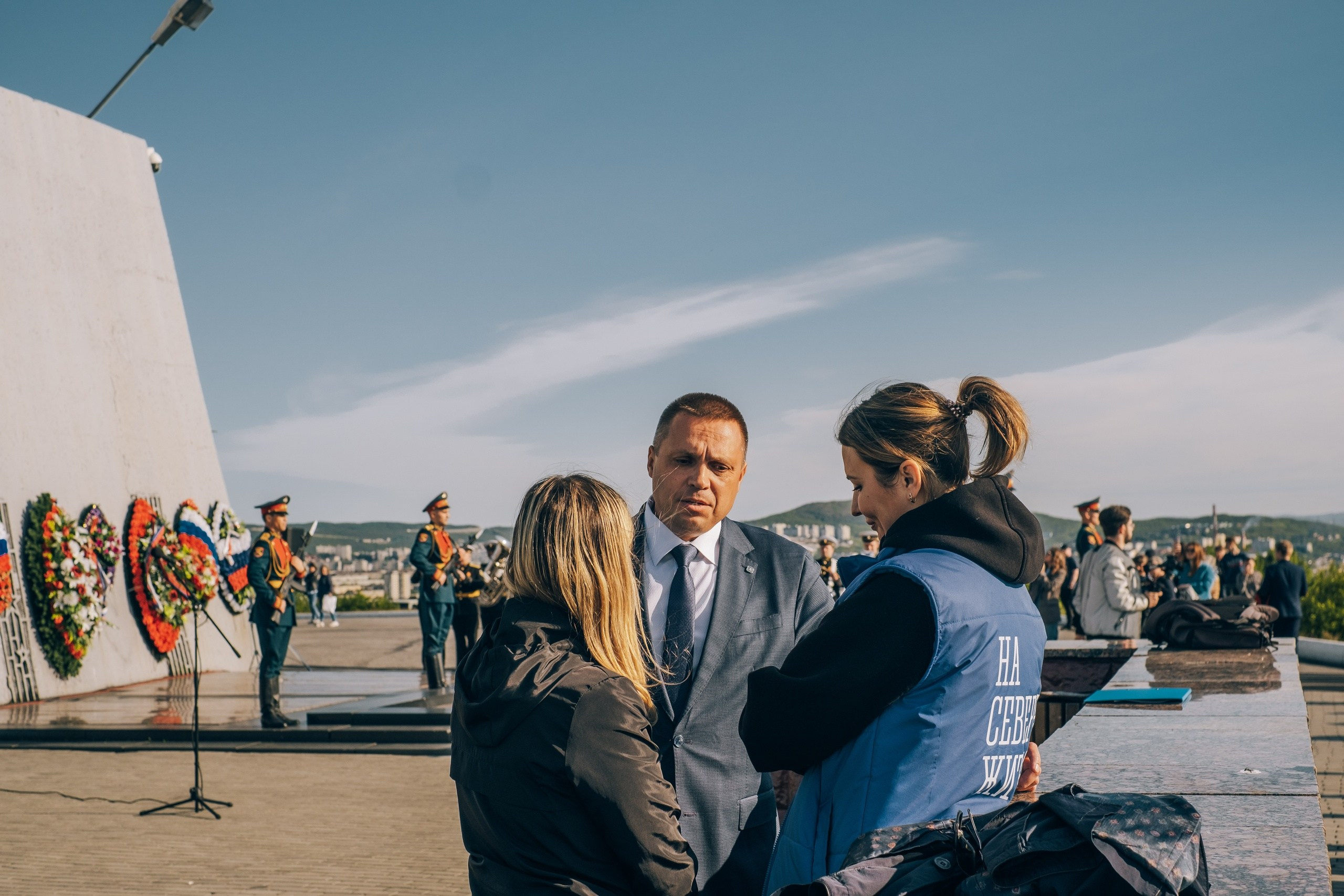 Репортаж церемонии «Путь Победы». Фотограф в Мурманске Полина Аленовская