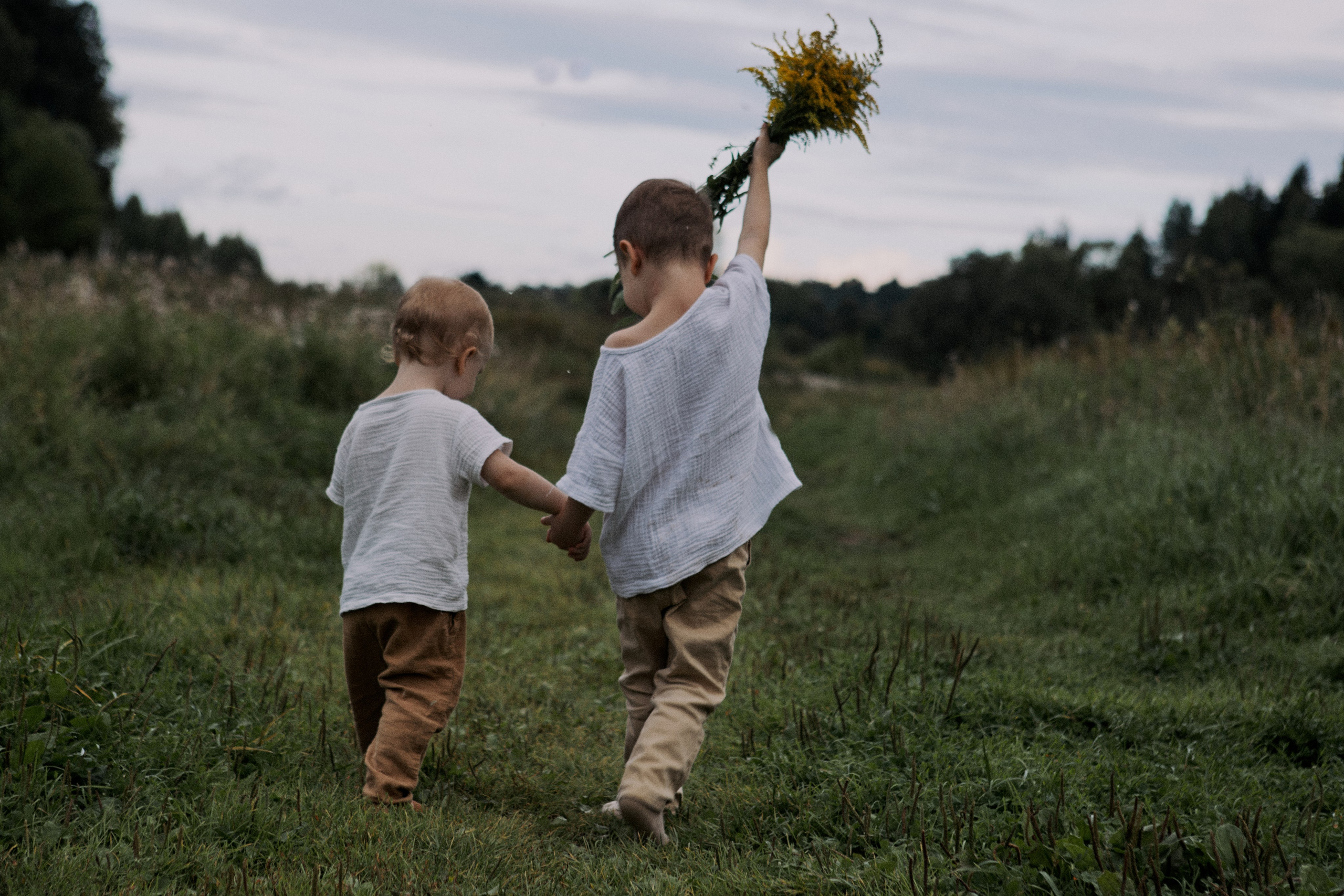 Dasha and the boys. Portrait, family and pet photographer in Cyprus, Ksenia Bourdelle