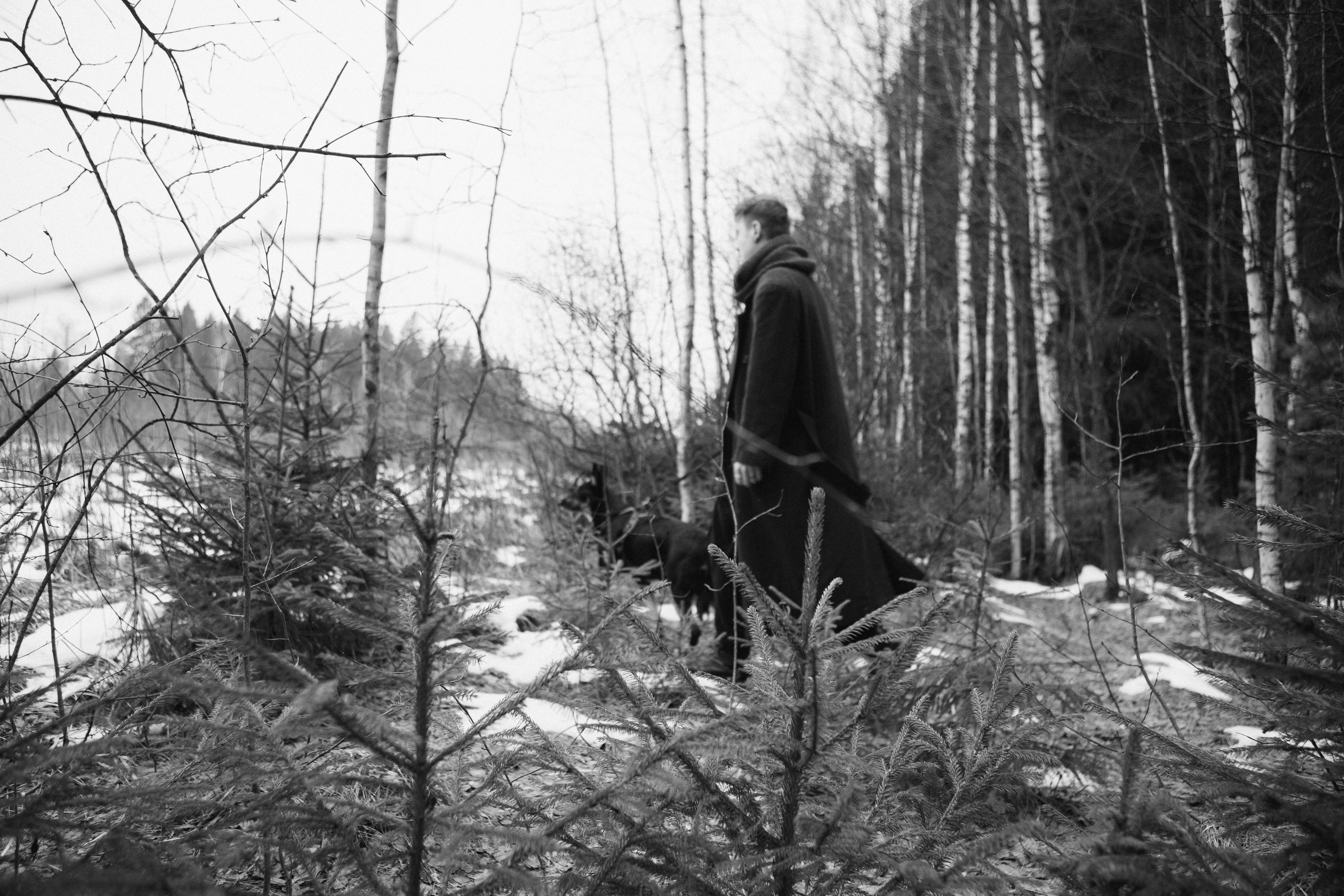A cinematic tale of true love and unbreakable friendship between a man and a dog. Portrait, family and pet photographer in Cyprus, Ksenia Bourdelle