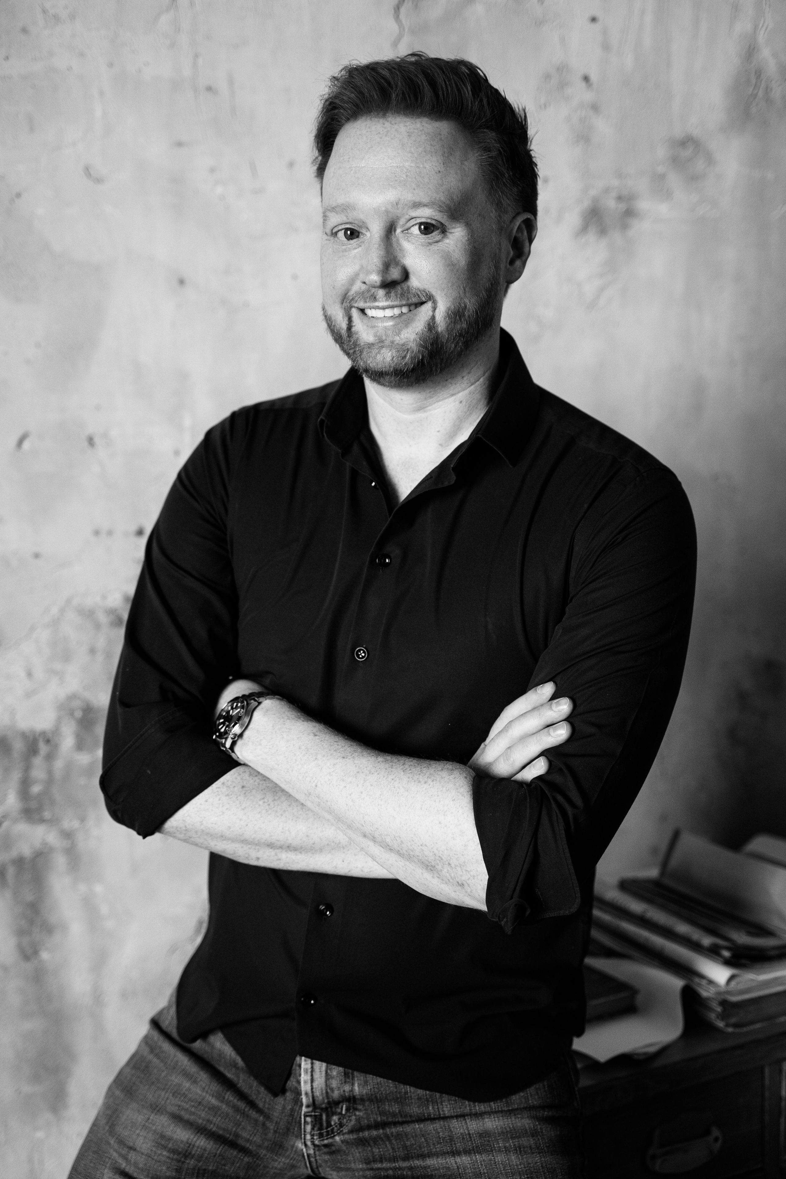 Портрет для публикаций в СМИ и интервью — Shaun Lewis, Coffix Russia.