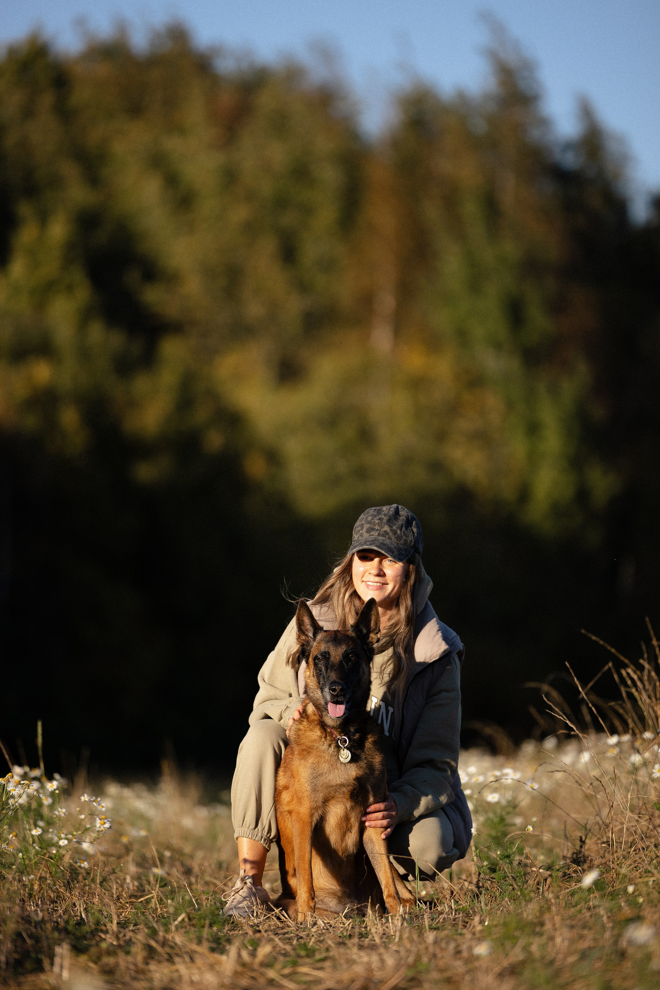 Женя, Афра и Молли. Фотограф и видеограф анималист Аганина Дарья