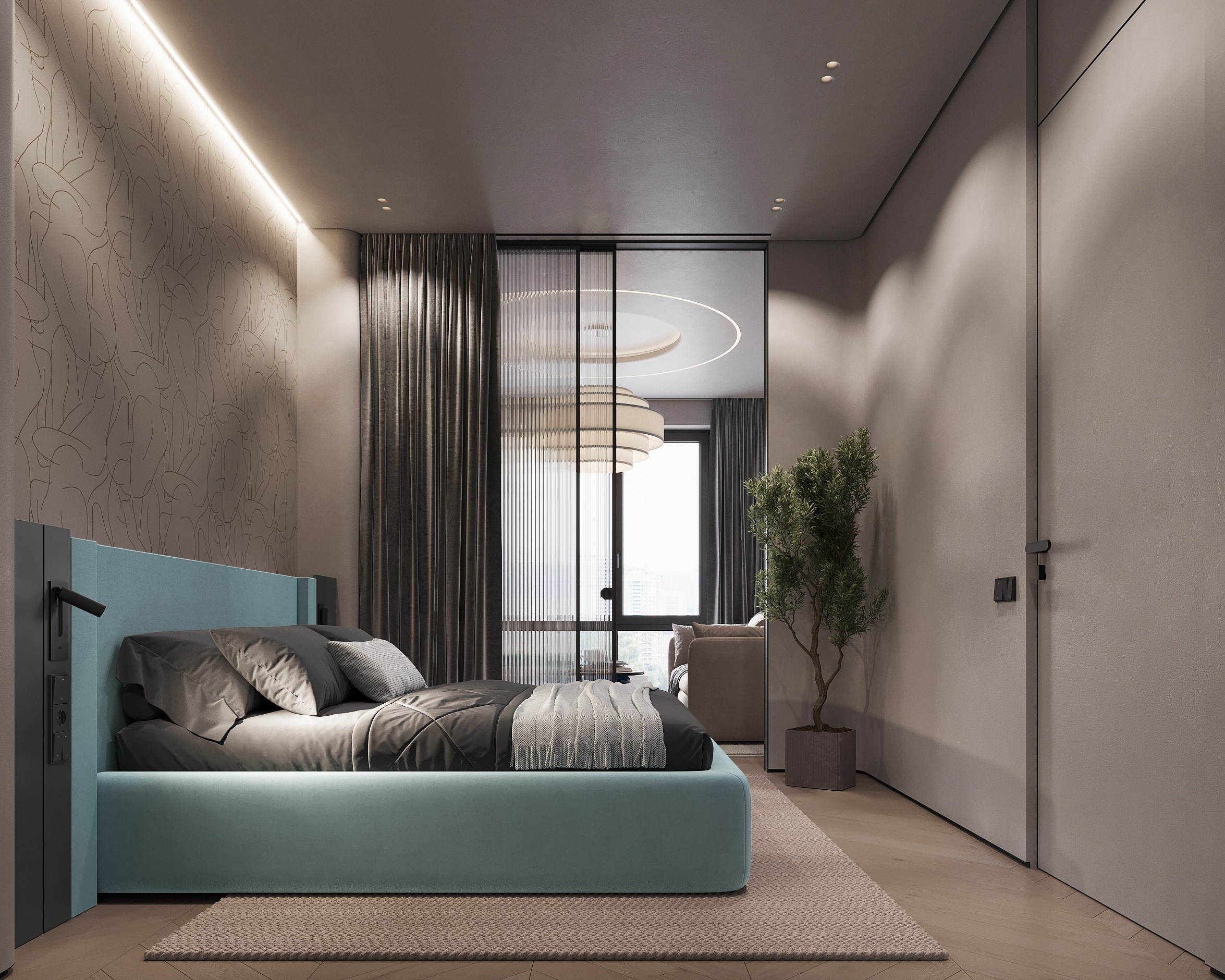 ЖК «Buta legacy», 43 м². Room Design Studio