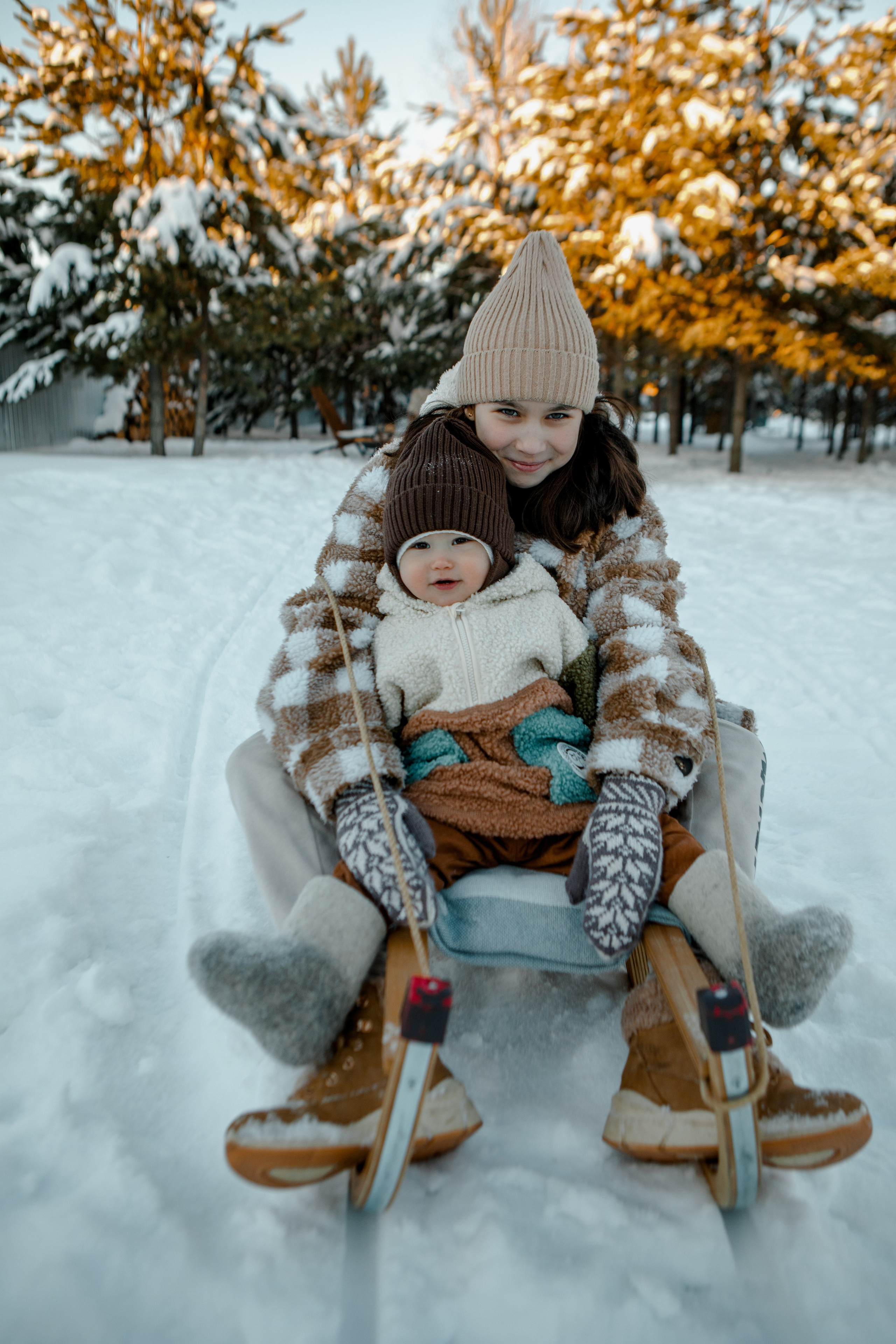 Новогодняя Семейная фотосессия. Свадебный и семейный фотограф Ибрагимова Мария из Екатеринбурга