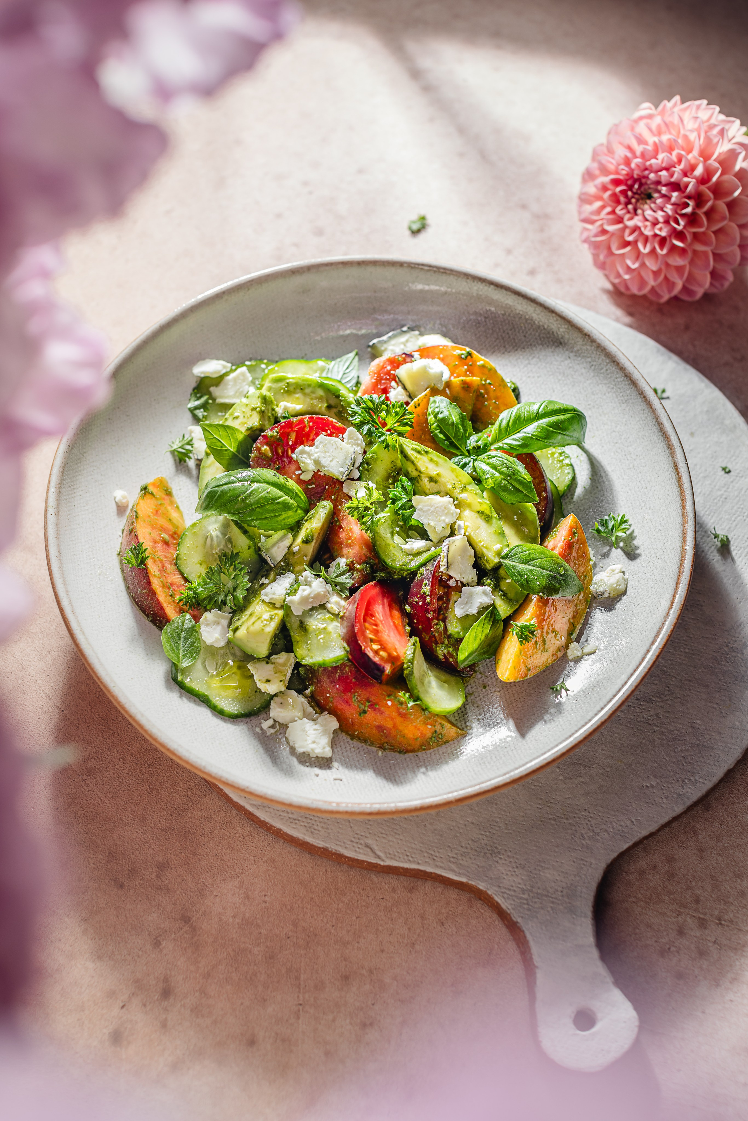 Spring Salad. Foodie Stories (гастрономические истории) рекламная фуд-фотосъёмка, Москва