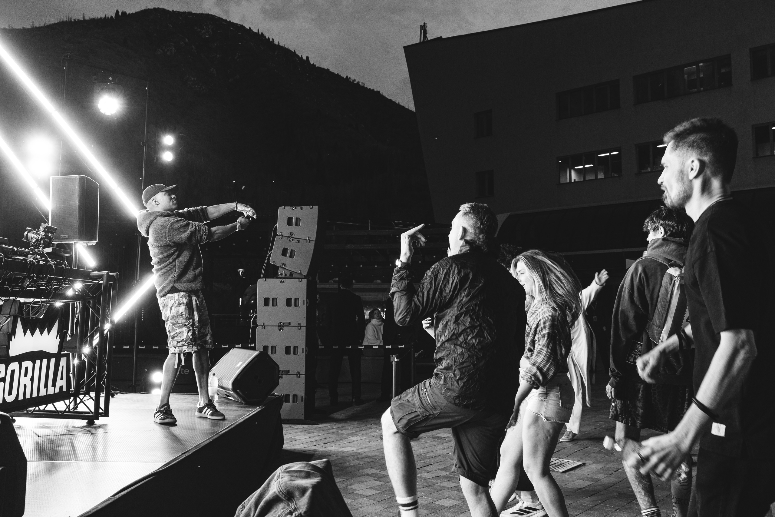 GORILLA GROOVE STAGE IMBA CAMP 5. Gorillaenergymedia