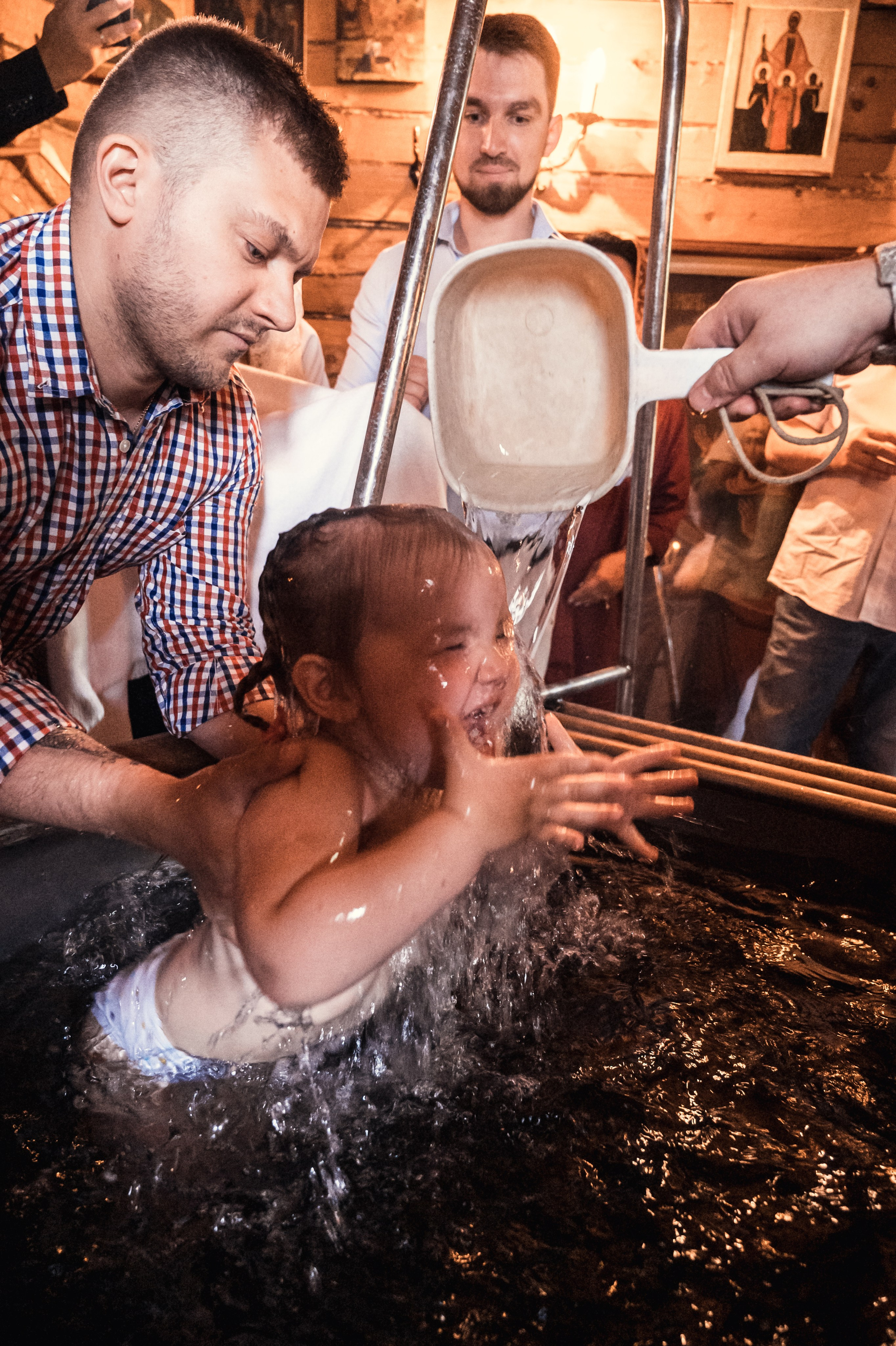 Крещение Марии храм на Мосфильмовской. Фотограф Алёна Мил