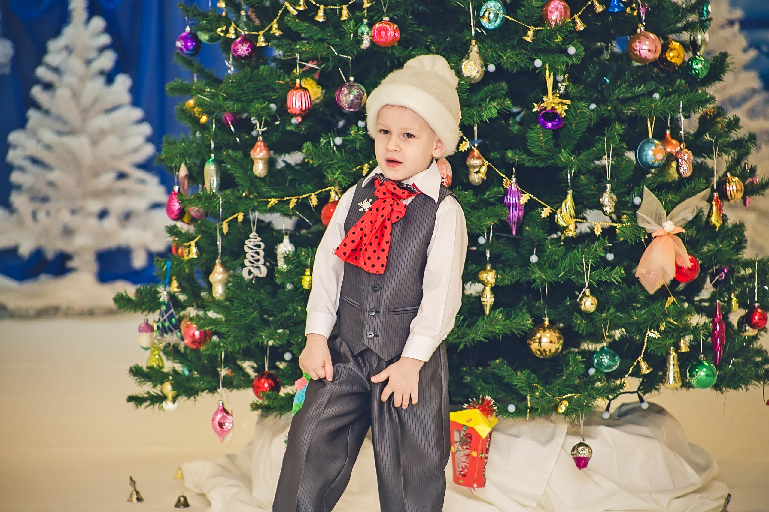 Новый год в саду. Семейный и детский фотограф в Нижнем Новгороде