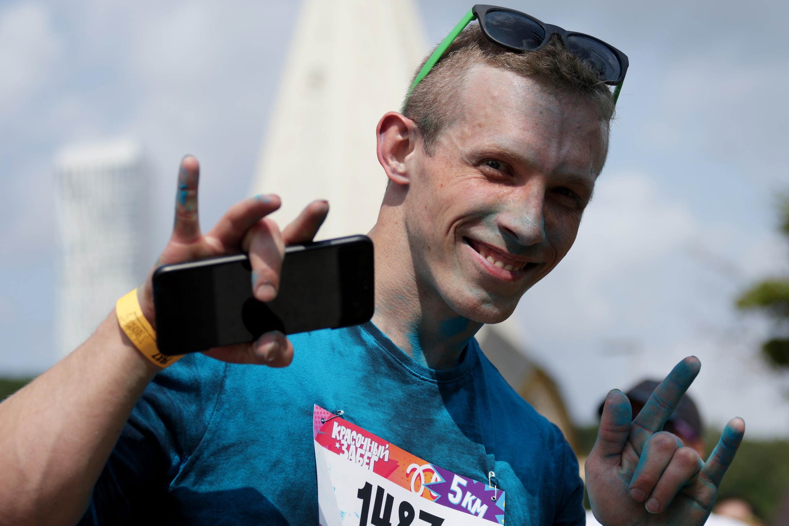 Красочный забег. Спортивный и репортажный фотограф Ермакова Светлана