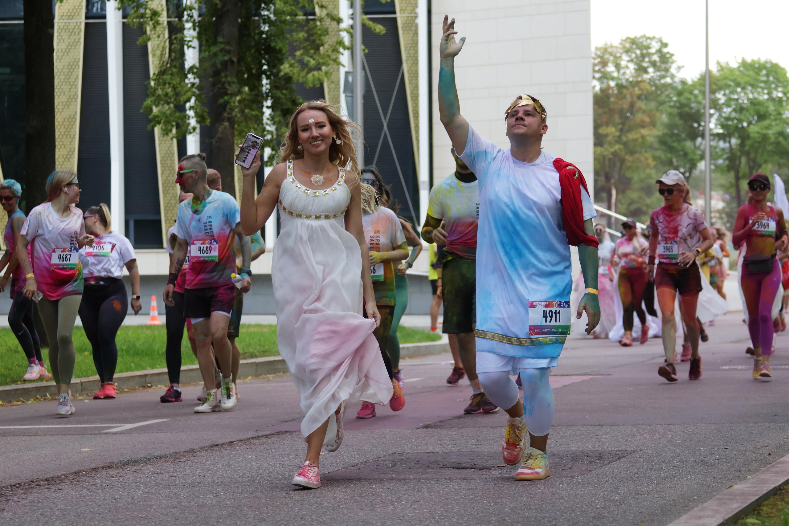 Красочный забег. Спортивный и репортажный фотограф Ермакова Светлана