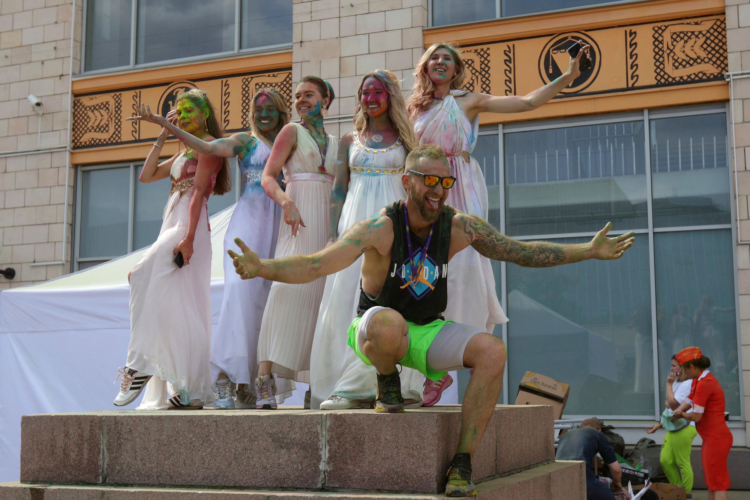 Красочный забег. Спортивный и репортажный фотограф Ермакова Светлана