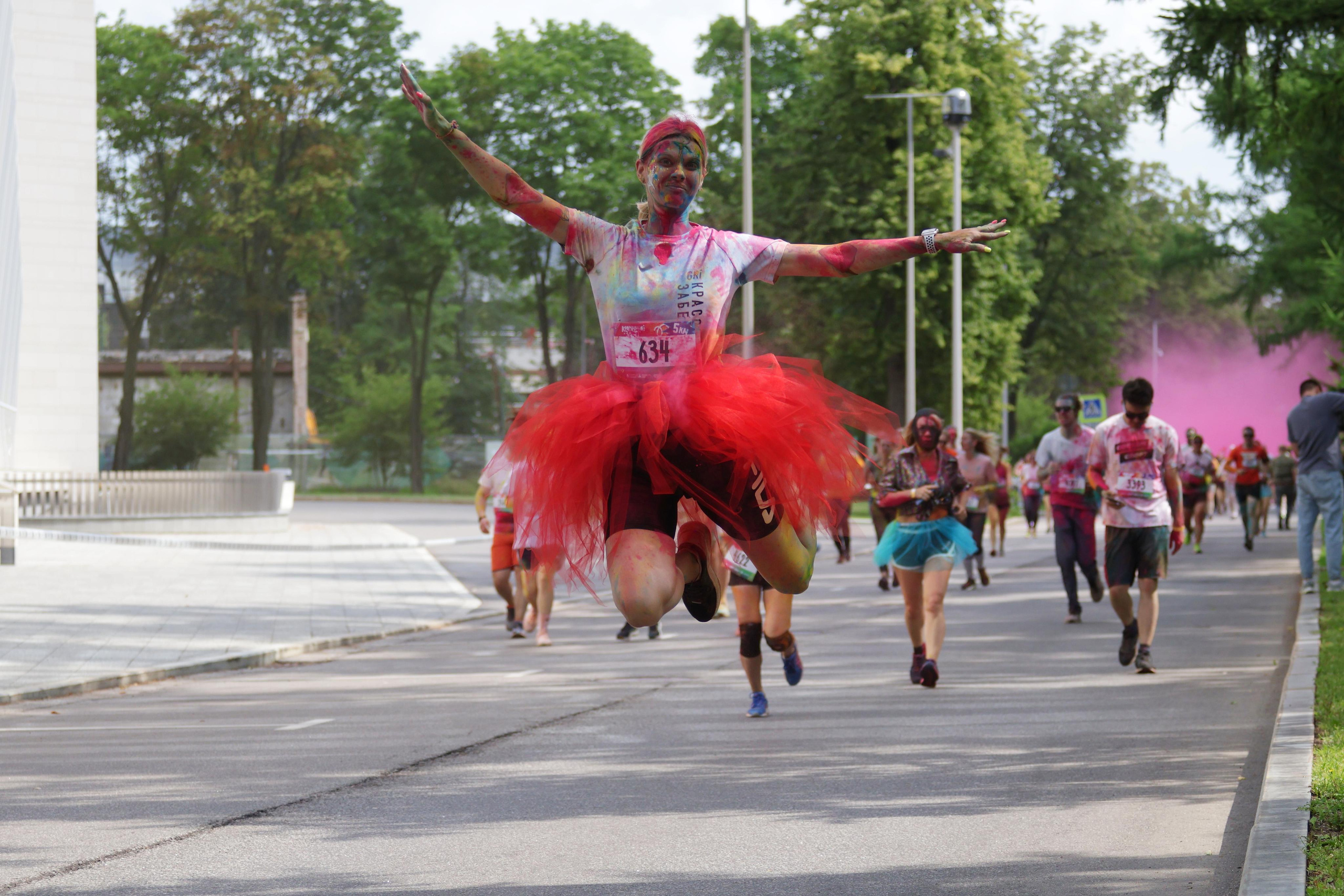 Красочный забег. Спортивный и репортажный фотограф Ермакова Светлана