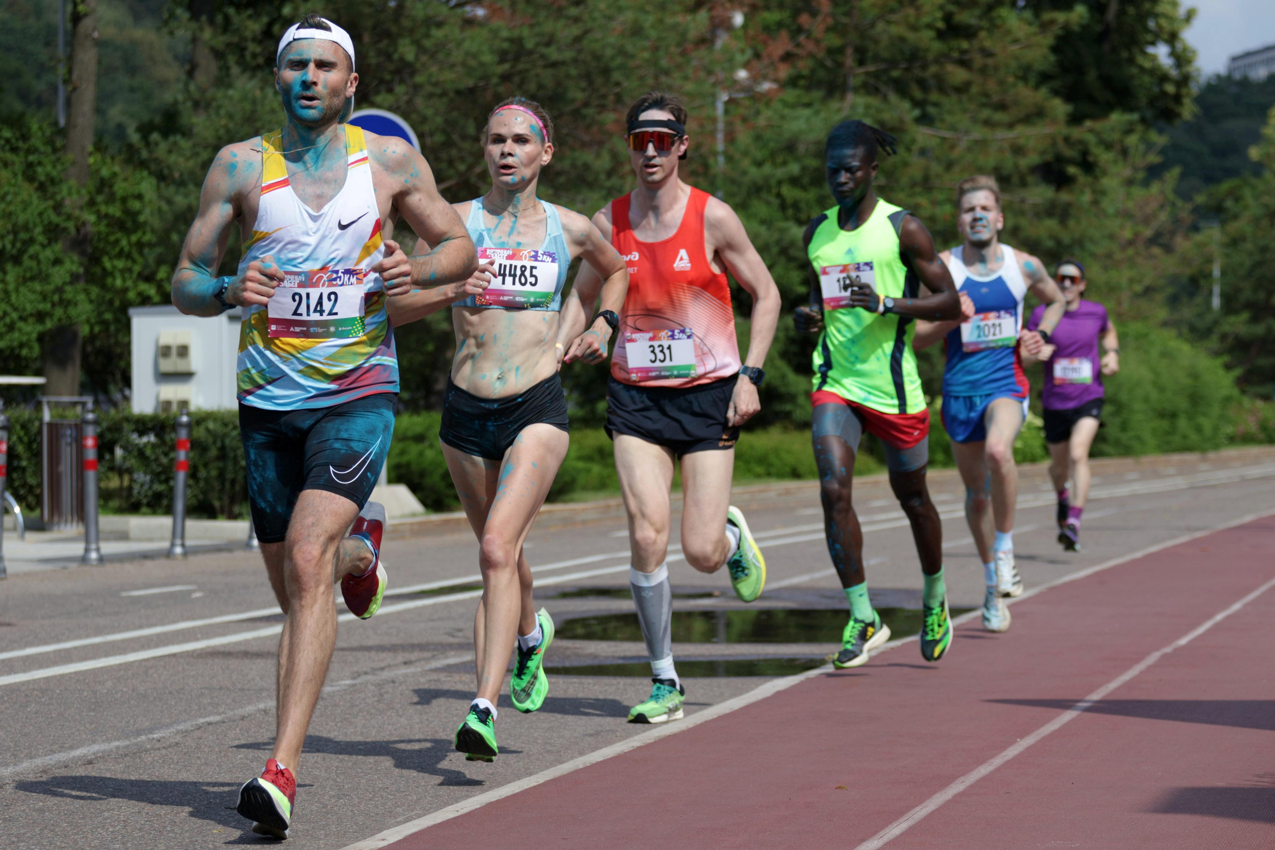 Красочный забег. Спортивный и репортажный фотограф Ермакова Светлана