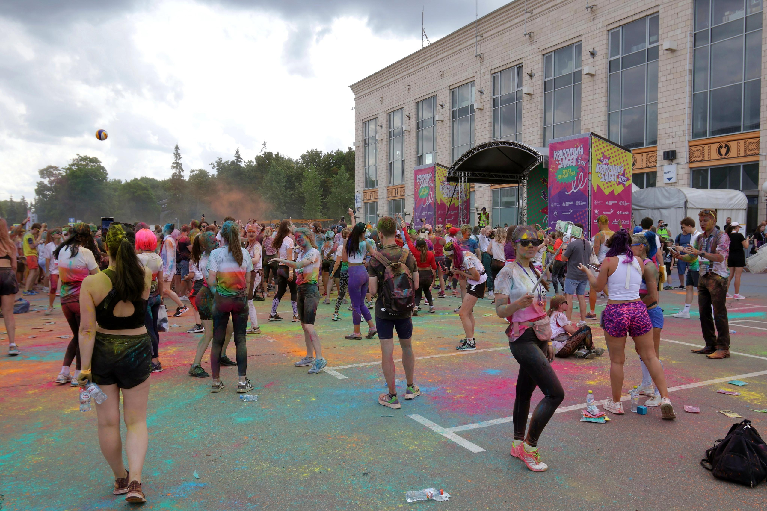 Красочный забег. Спортивный и репортажный фотограф Ермакова Светлана